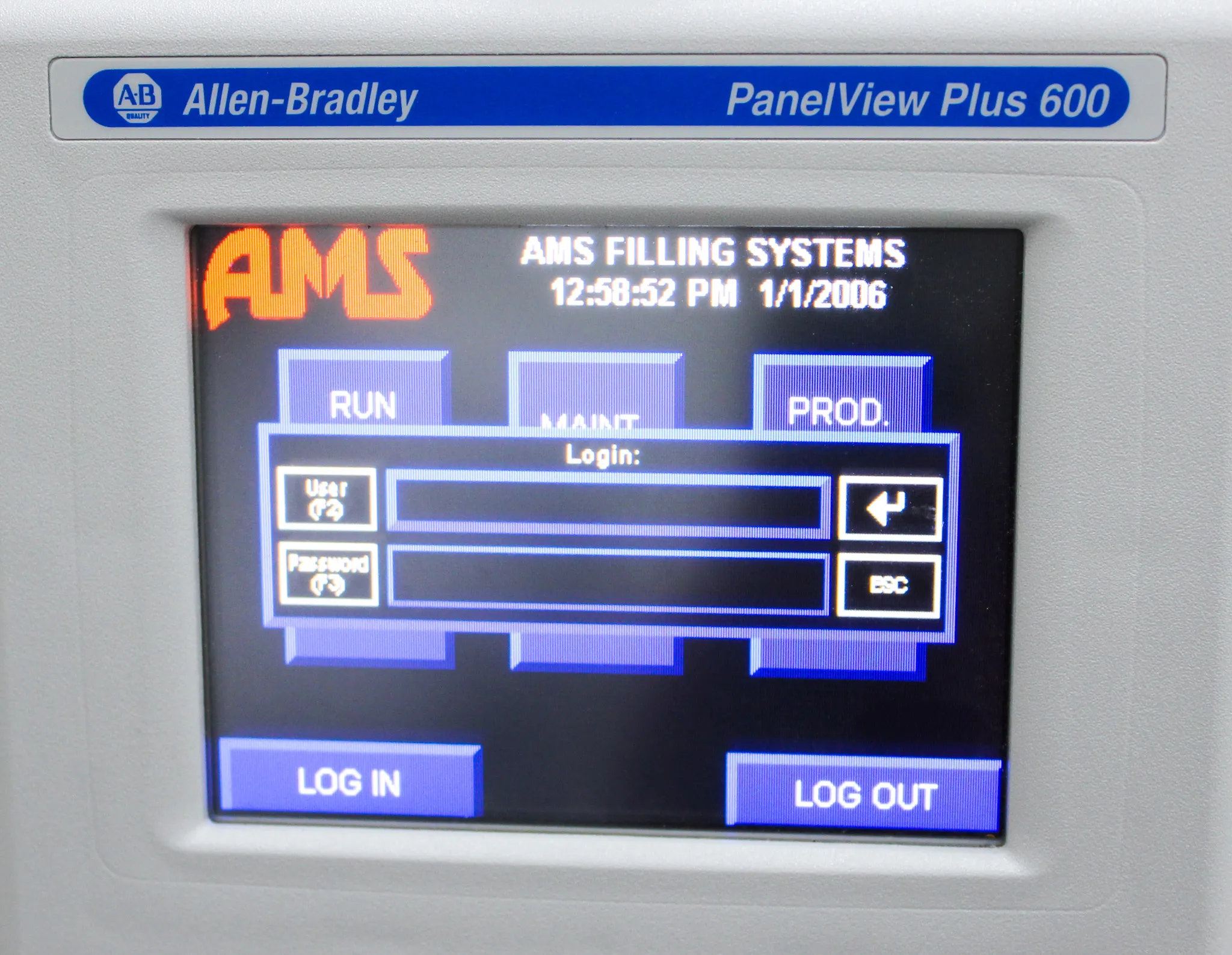 AMS Filling Systems Semi Automatic Net weight auger Filler Machine