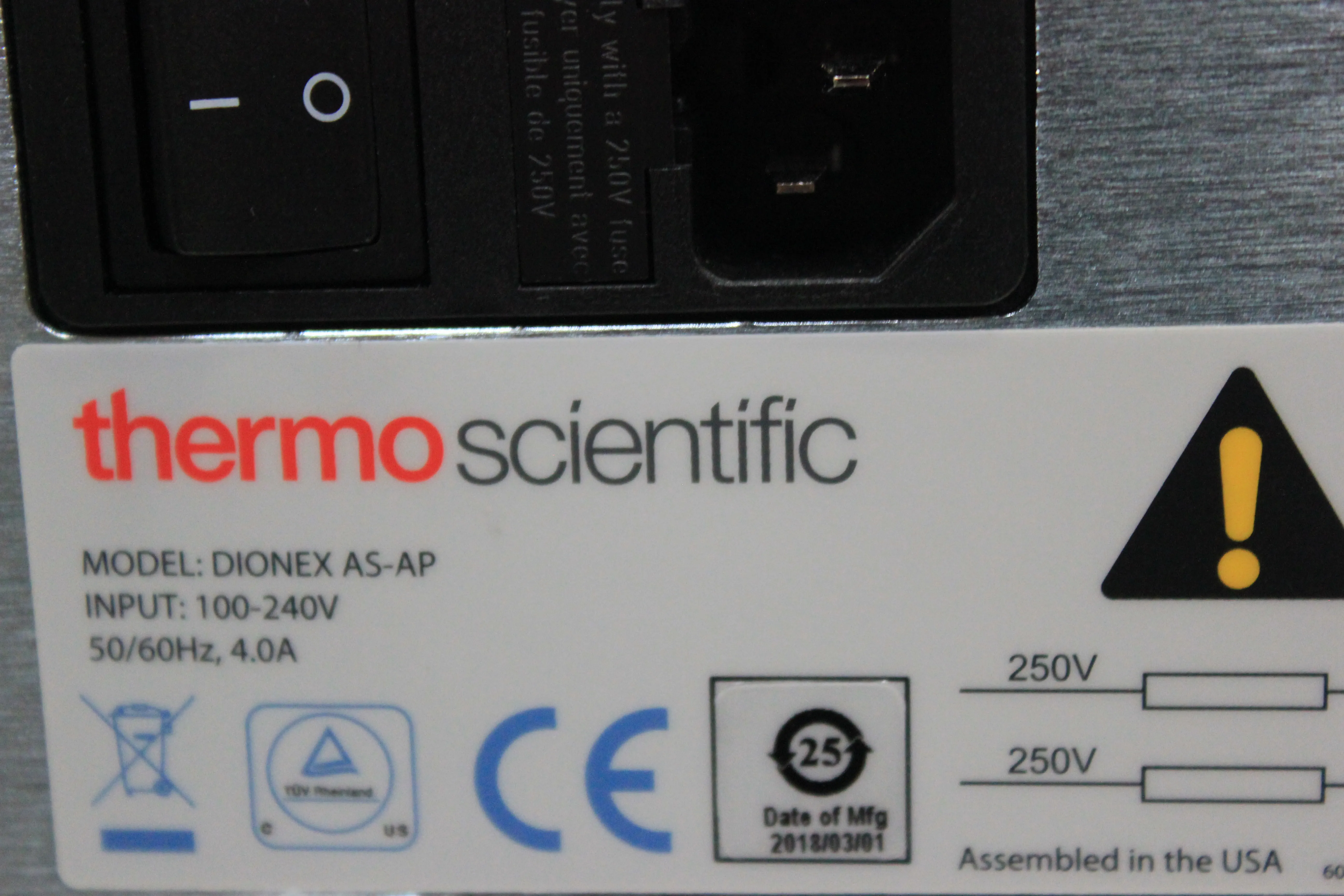 Thermo Fisher Dionex AS-AP Autosampler