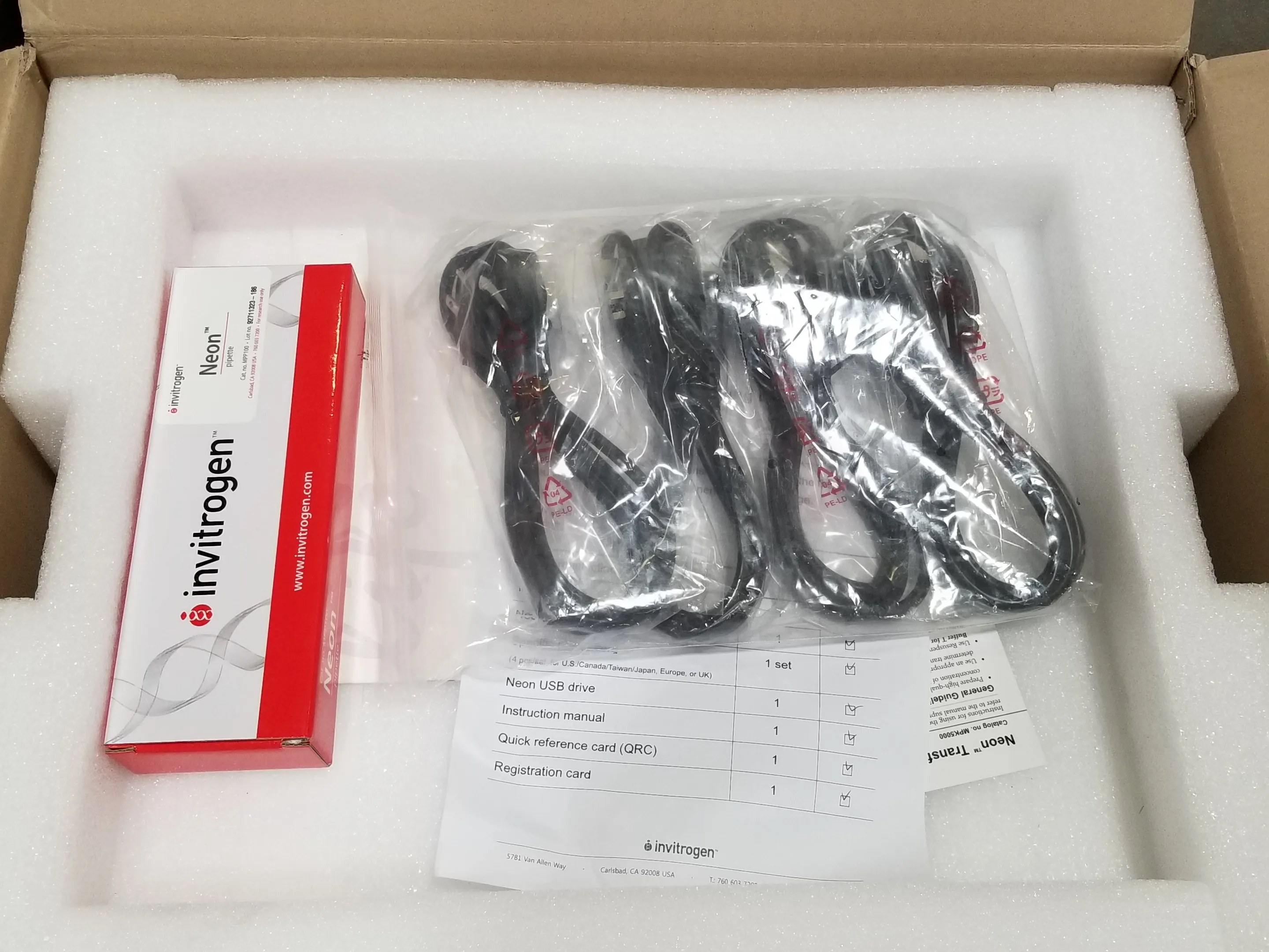 Invitrogen Neon Transfection System MPK5000 Molecular Biology Electroporation Unit - New other