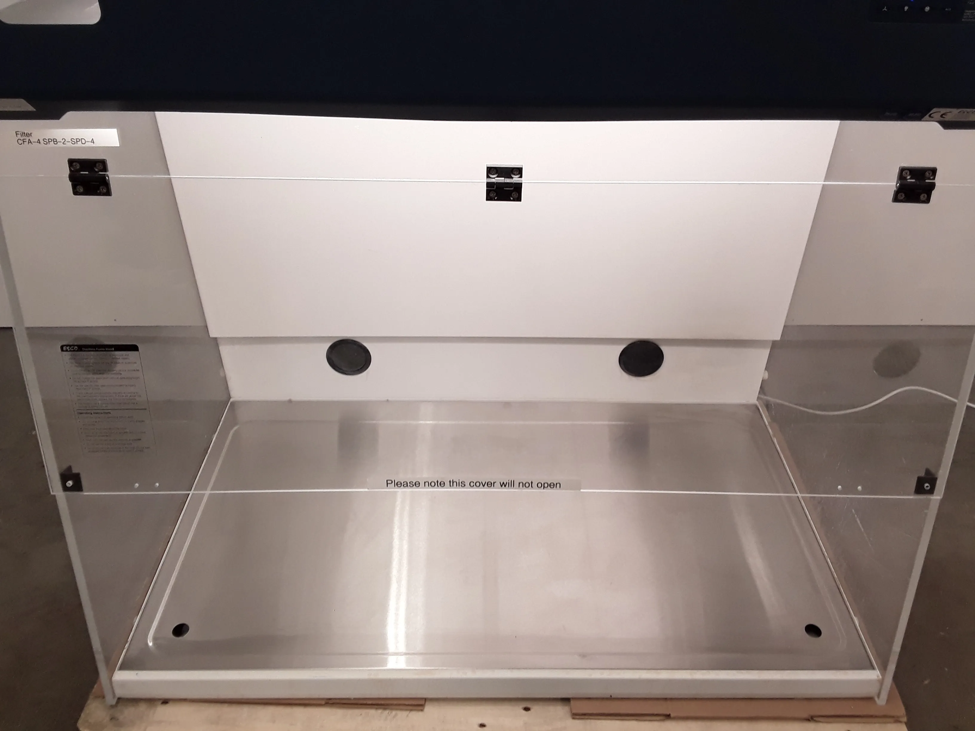 ESCO SPD-4A1 Ductless Fume Hood