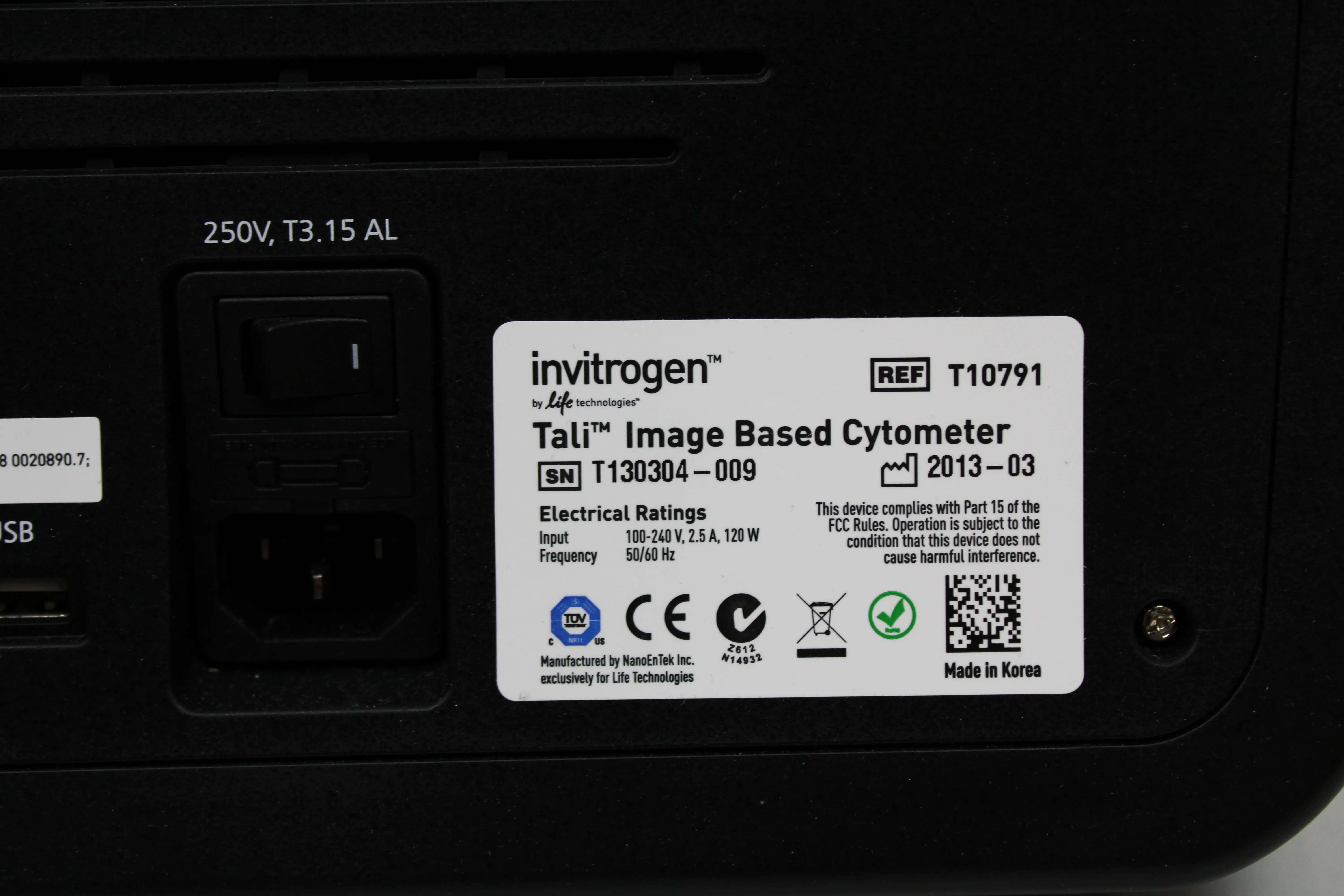 Invitrogen Tali Image Based Cytometer Cell Counter