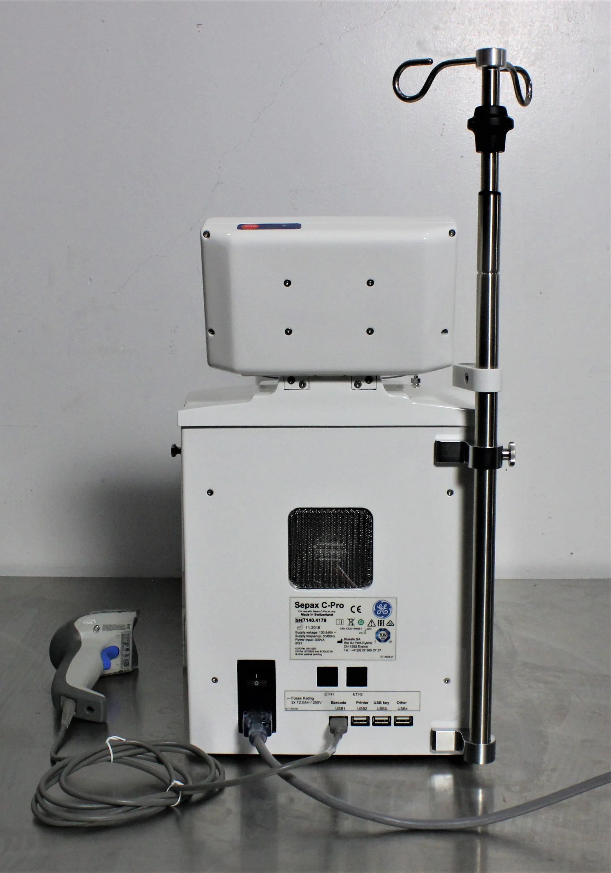 GE Healthcare Sepax C-Pro Perfusion System Cell Processing Unit