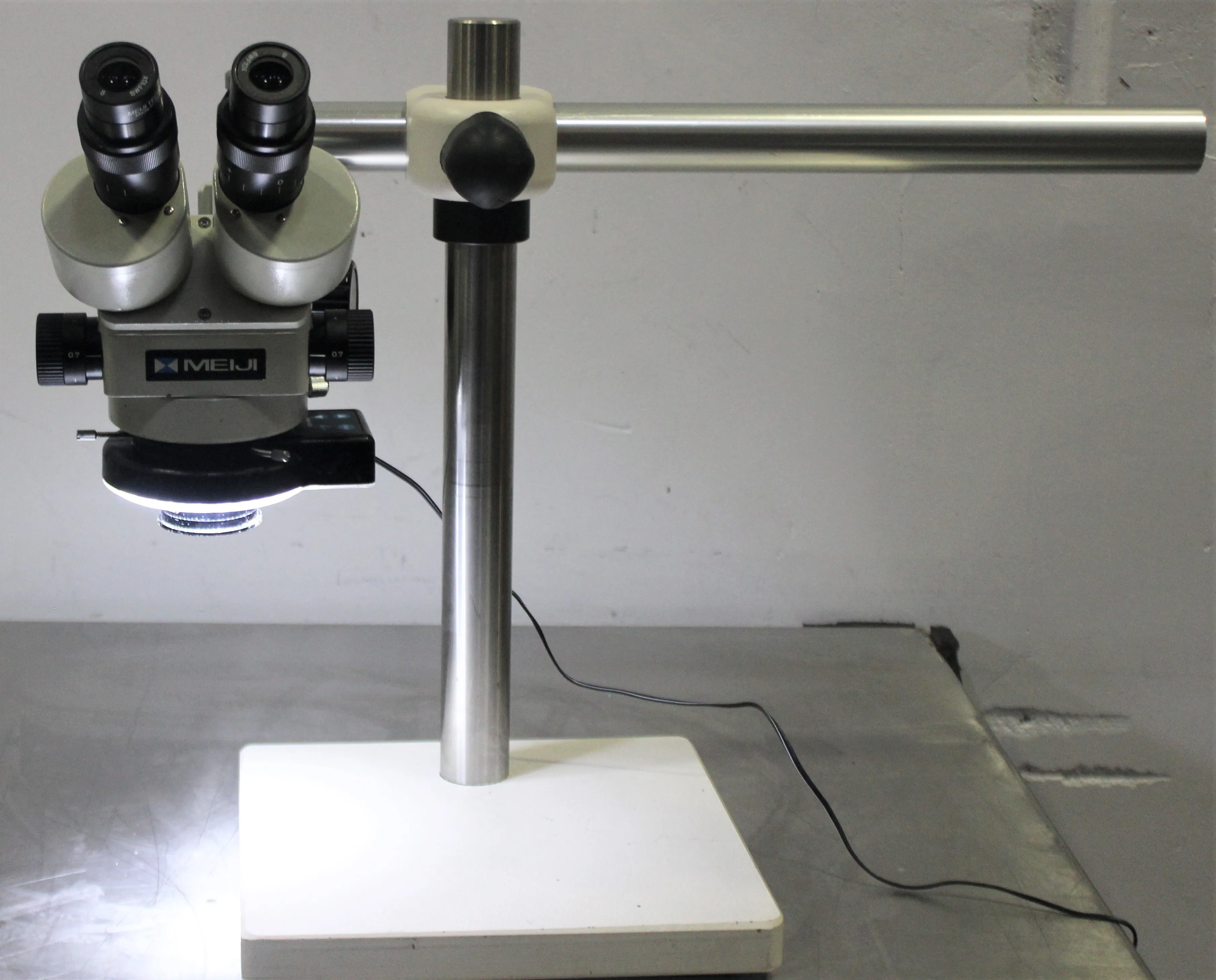 Meiji EMZ-5 Microscope with Greenough Optics and High Resolution Imaging