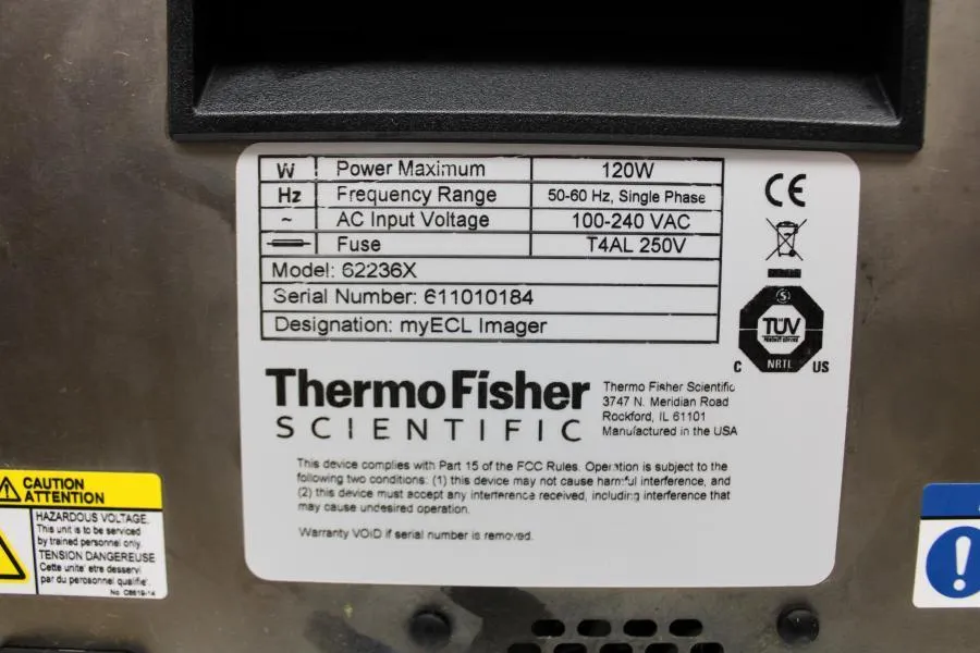 Thermo Fisher myECL Imager 62236X