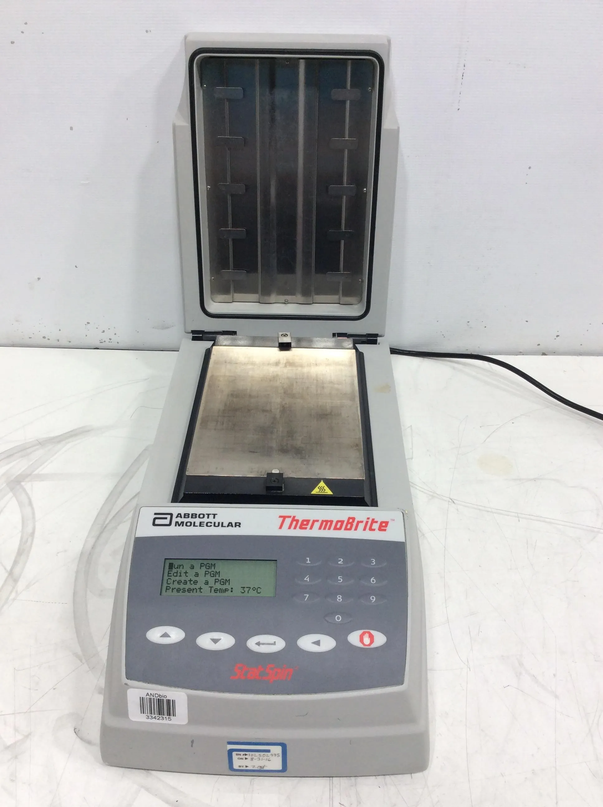 Abbott ThermoBrite StatSpin Programmable Slide Hybridization S500-12 Molecular Biology Equipment