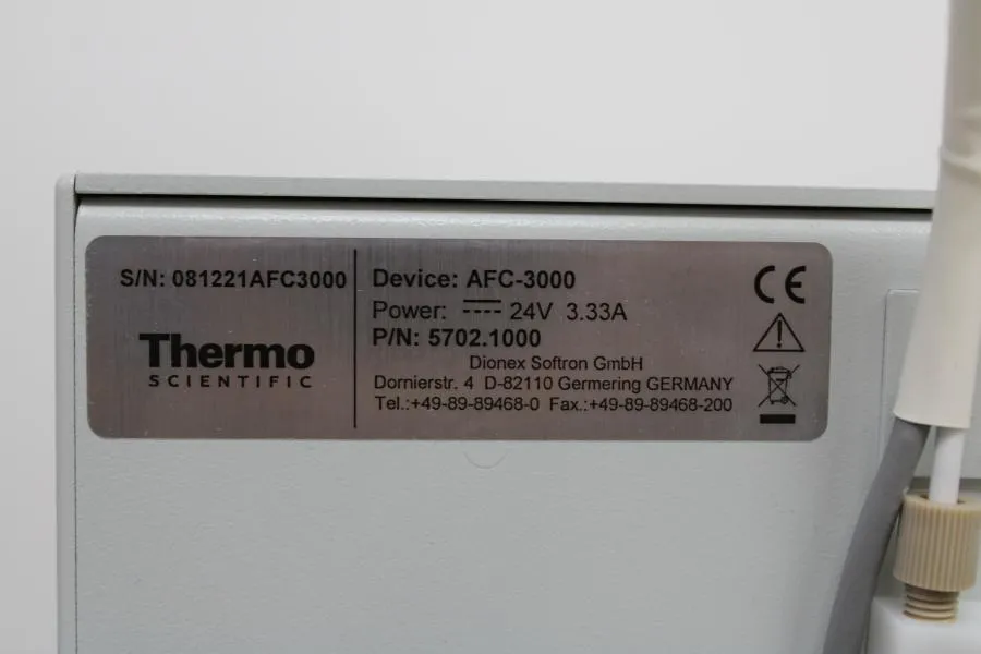 Thermo Scientific  AFC-3000 Fraction Collector P/N:5702.1000