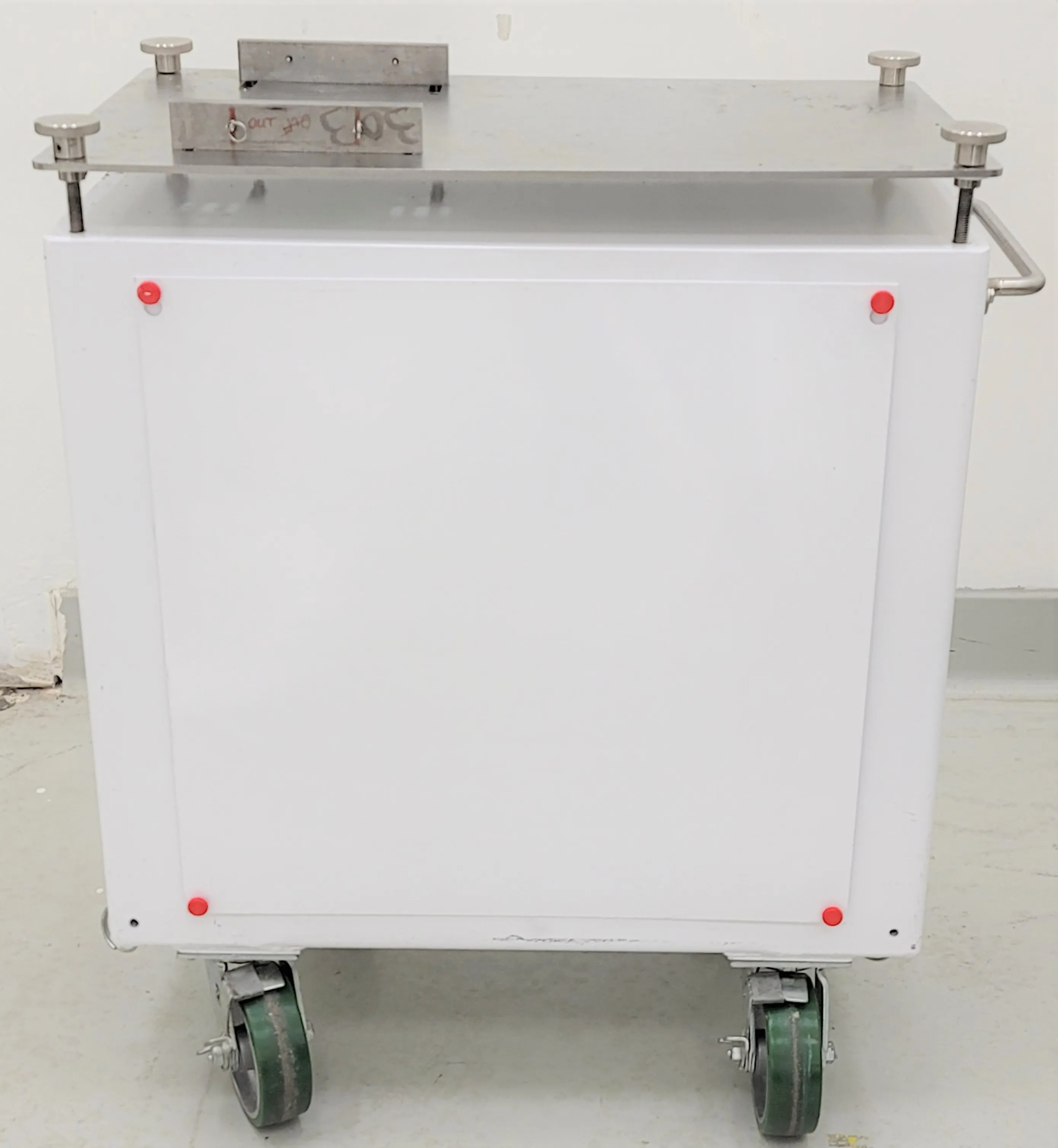 Heavy Duty Laboratory Cart with Stainless Steel Construction