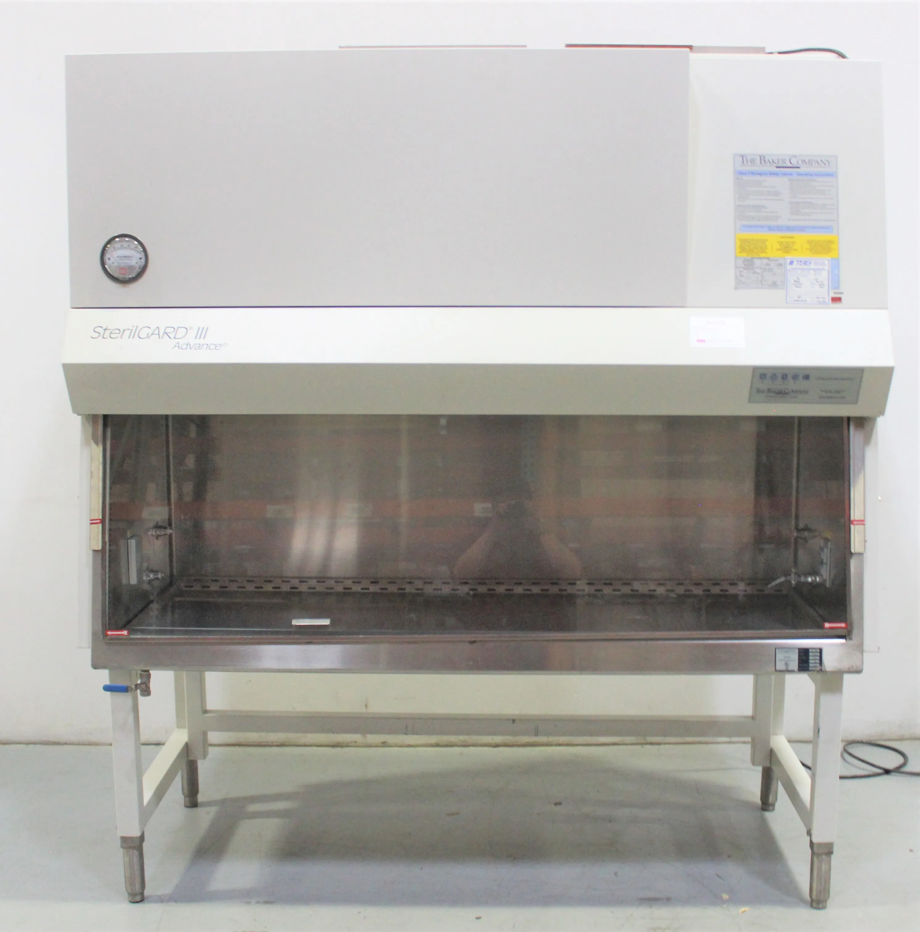 Used Baker Sterilgard SG603 Class II Biosafety Cabinet 120V 60Hz US 30-Day Warranty