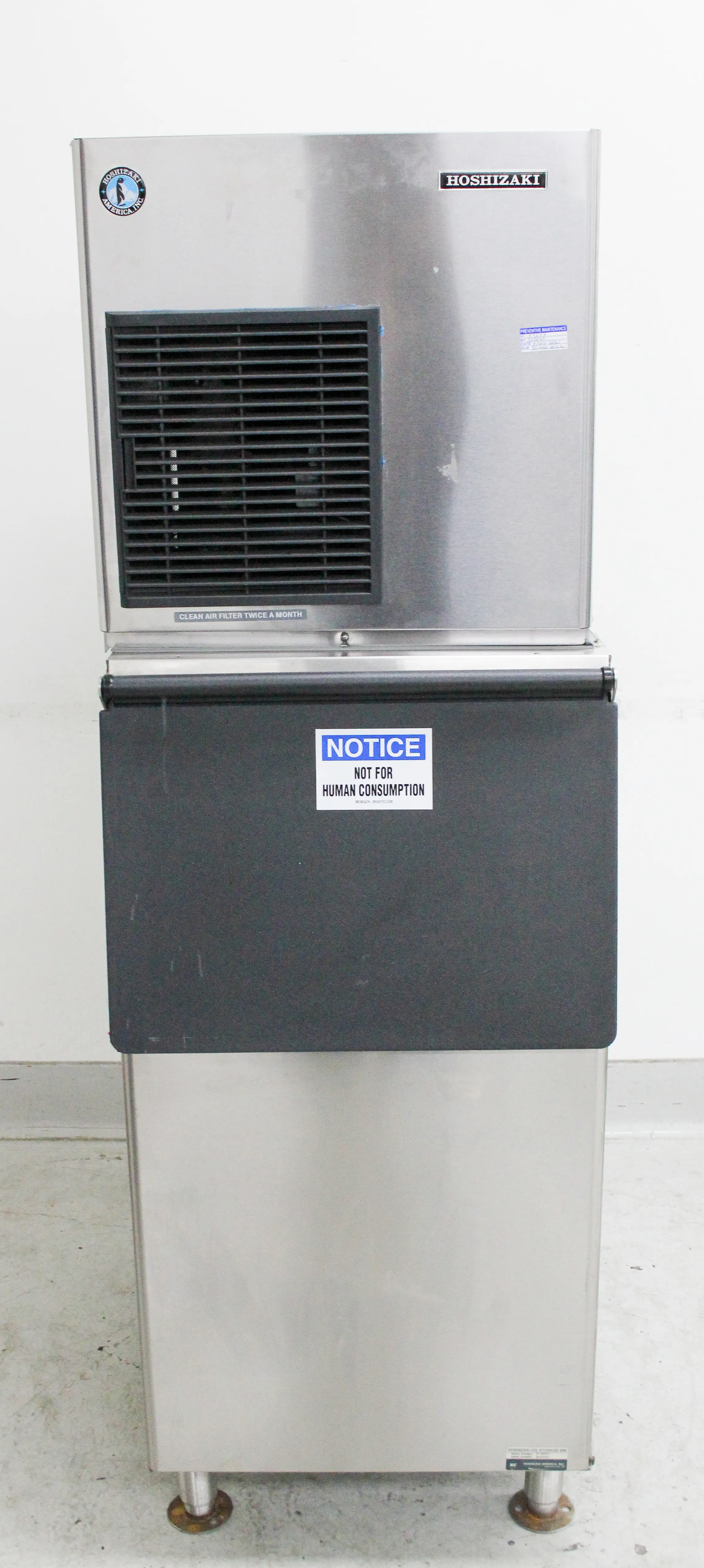 Hoshizaki Air-cooled Flaker, Modular Icemaker, Model F-450MAH - Used (VG)