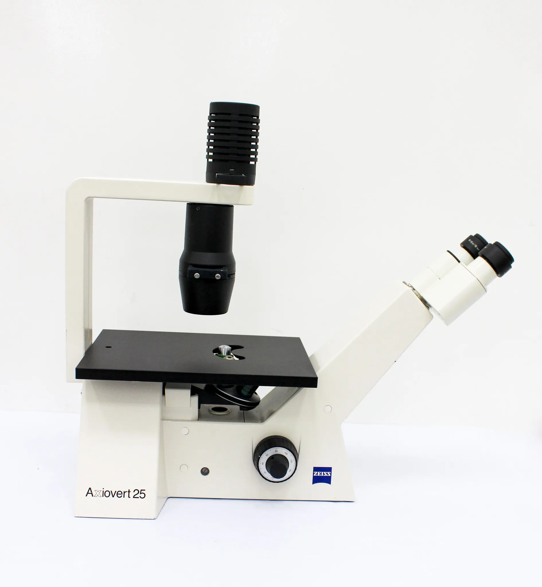 Carl Zeiss Axiovert 25 Inverted Phase Contrast Microscope