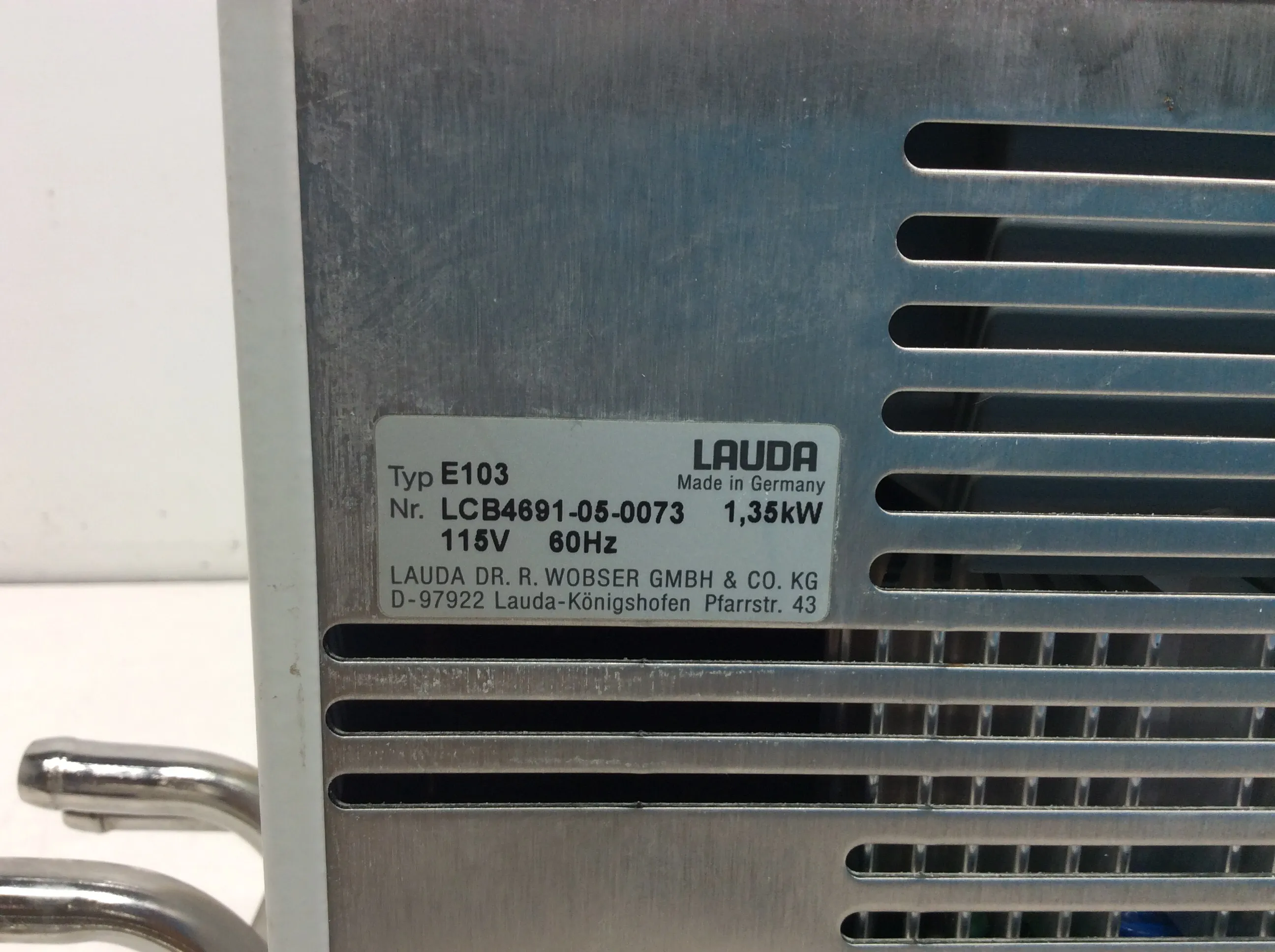 Lauda E-100 Immersion Thermostat Water Heater