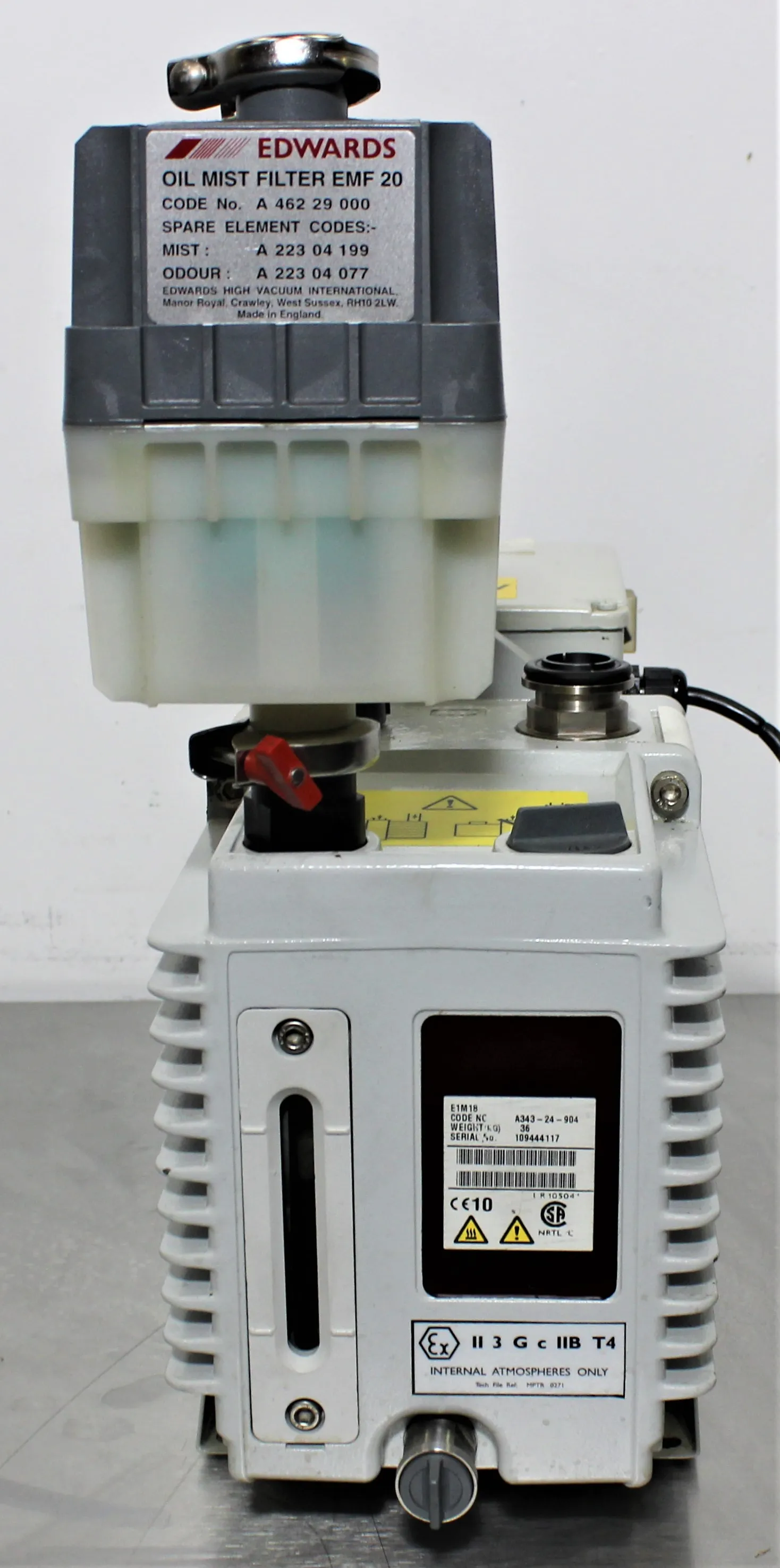 Edwards E1M18 Vacuum Pump