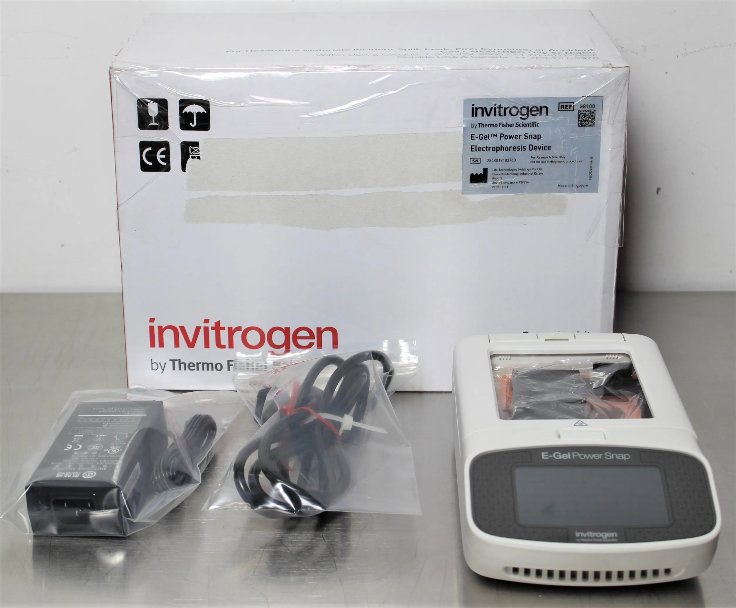 Invitrogen E-Gel Power Snap Electrophoresis Device G8100