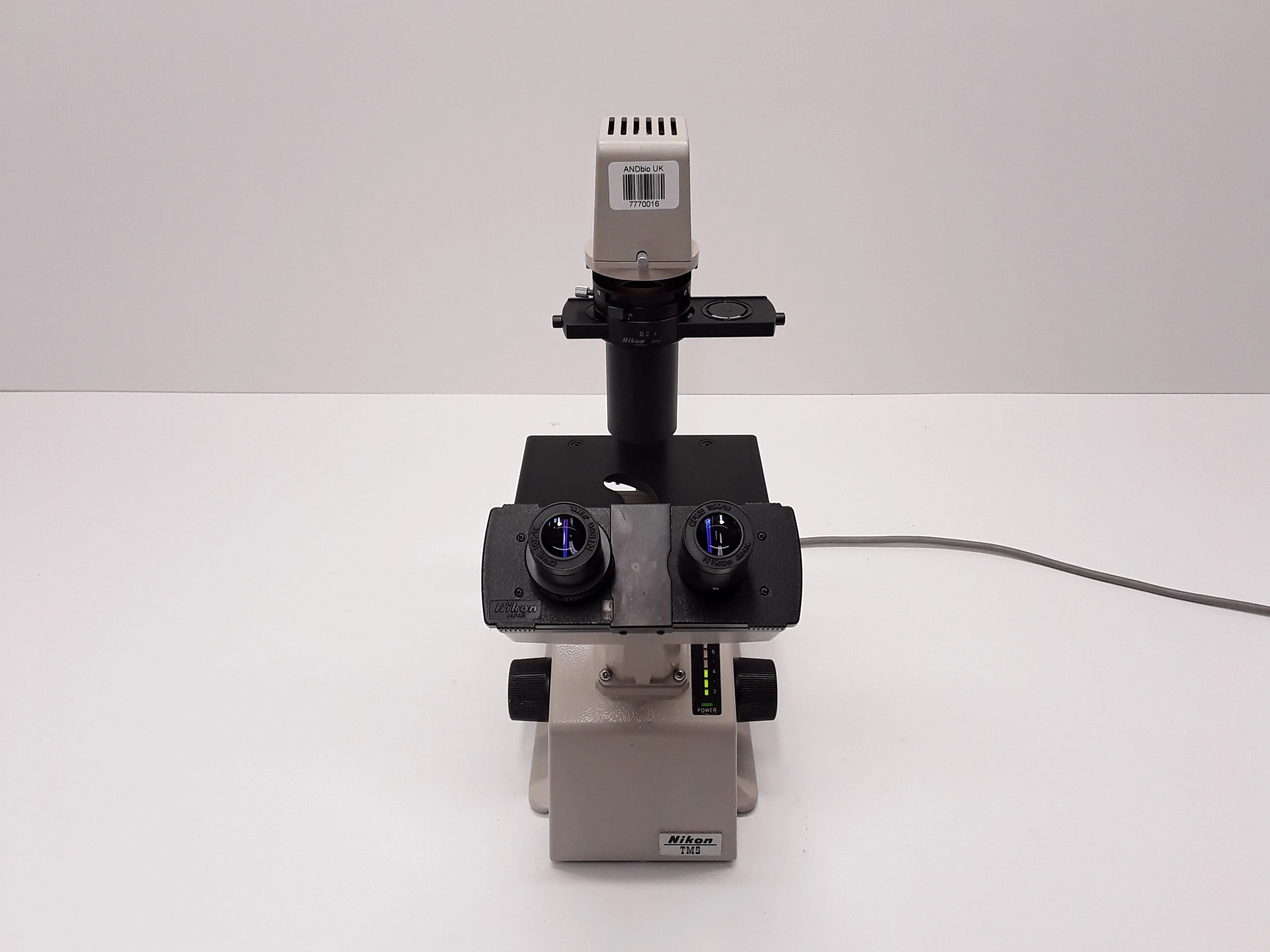 Nikon TMS Inverted Phase Contrast Low Profile Microscope