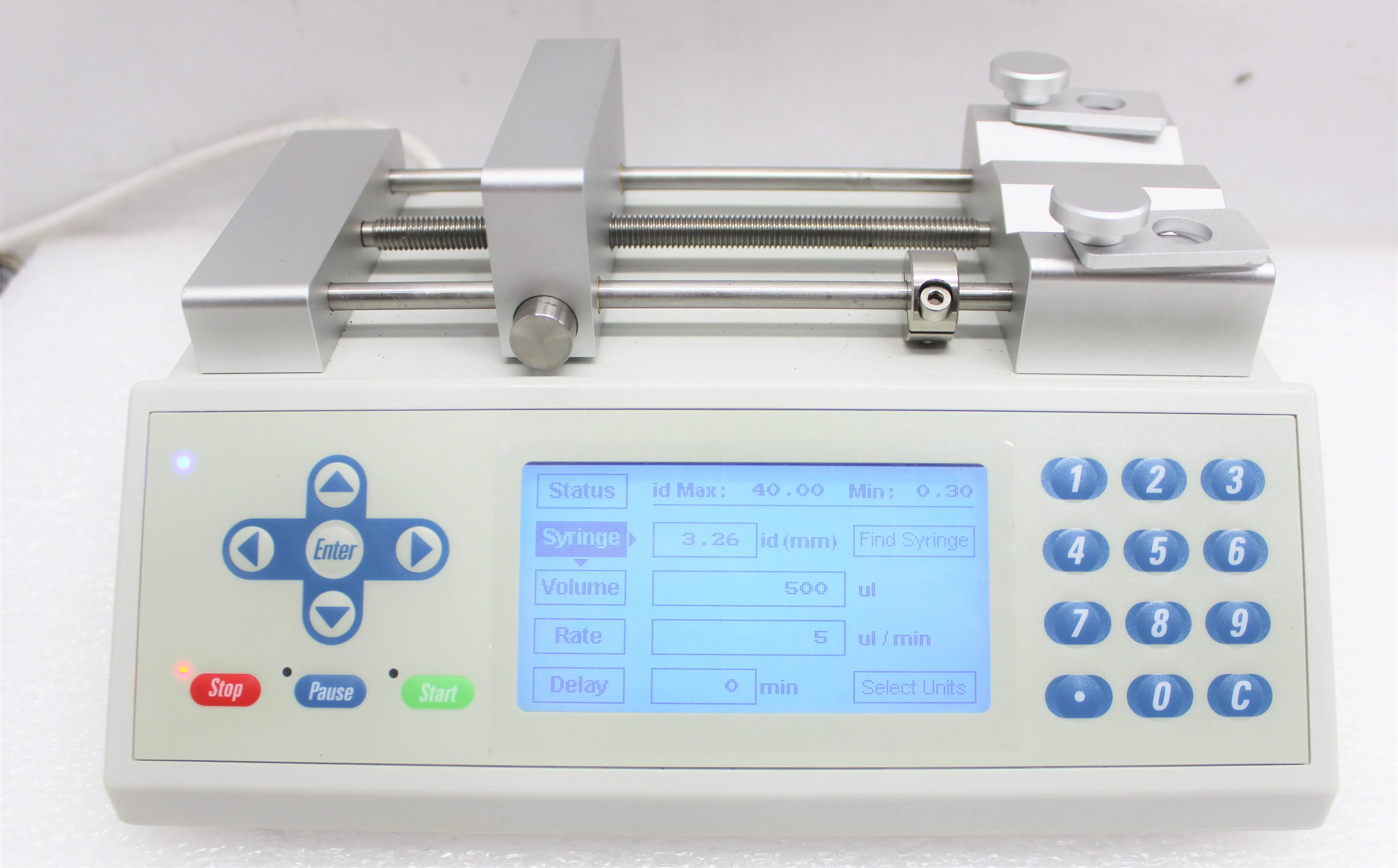 Chemyx F100T2 Syringe Pump used for Laboratory Applications