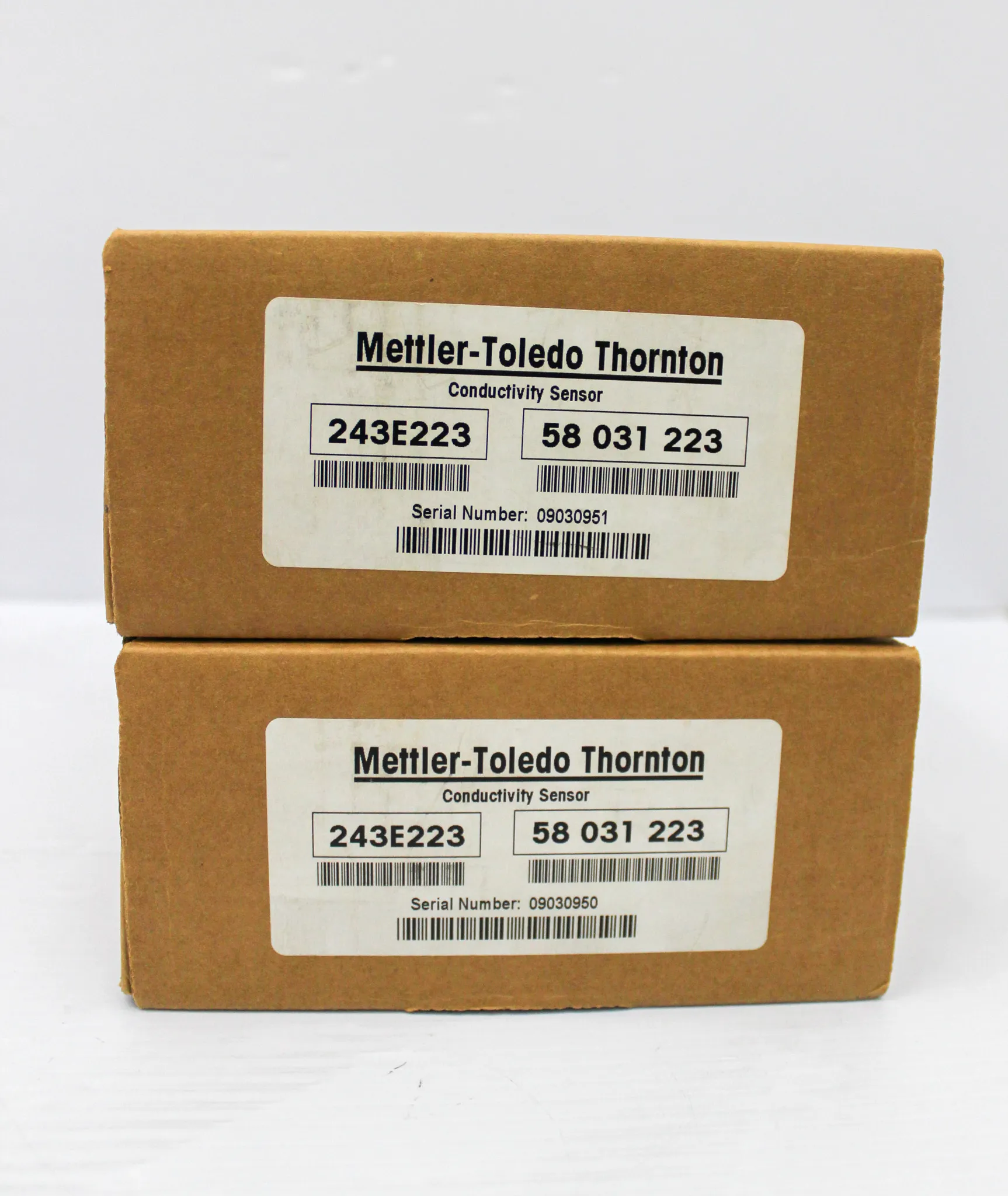 Mettler Toledo Thornton Conductivity Sensors 58031223/413/235/014/002