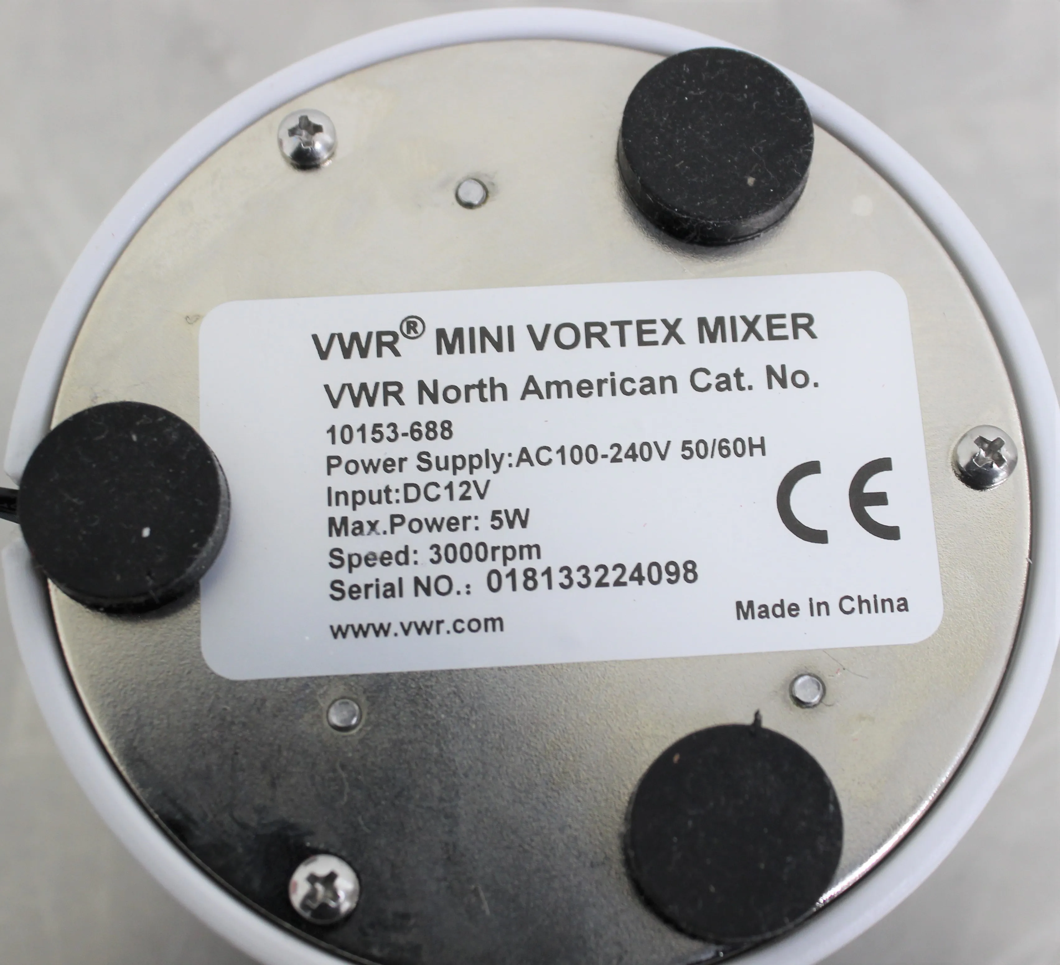 VWR Mini Vortex Mixer 10153-688