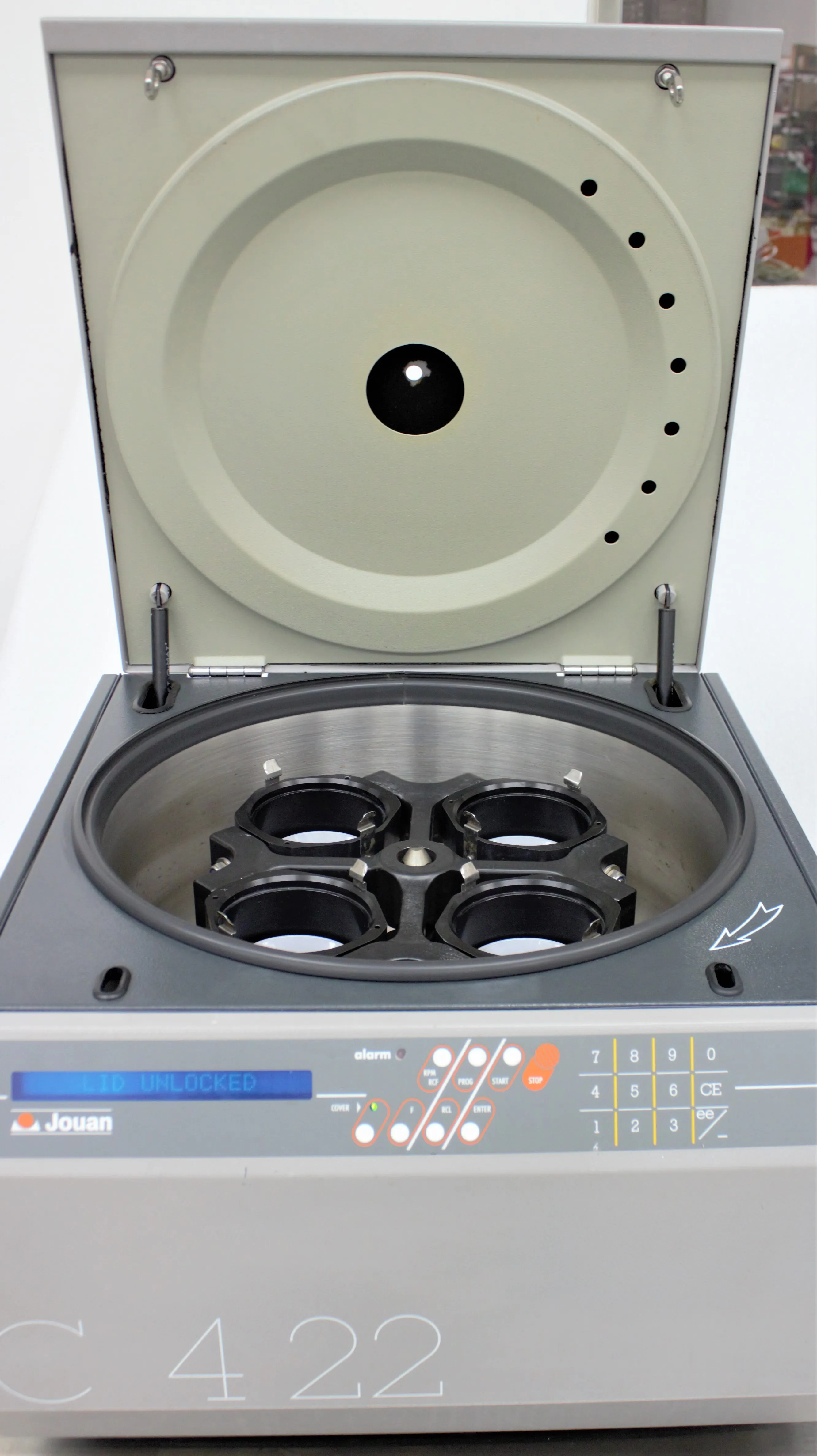 Jouan C4-22 Benchtop Centrifuge - Very Good Condition, Tested to Specifications, Accessories Available