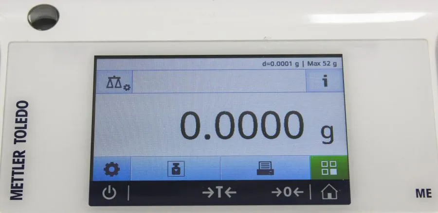 Mettler Toledo ME54T/00 Standard Analytical Balances