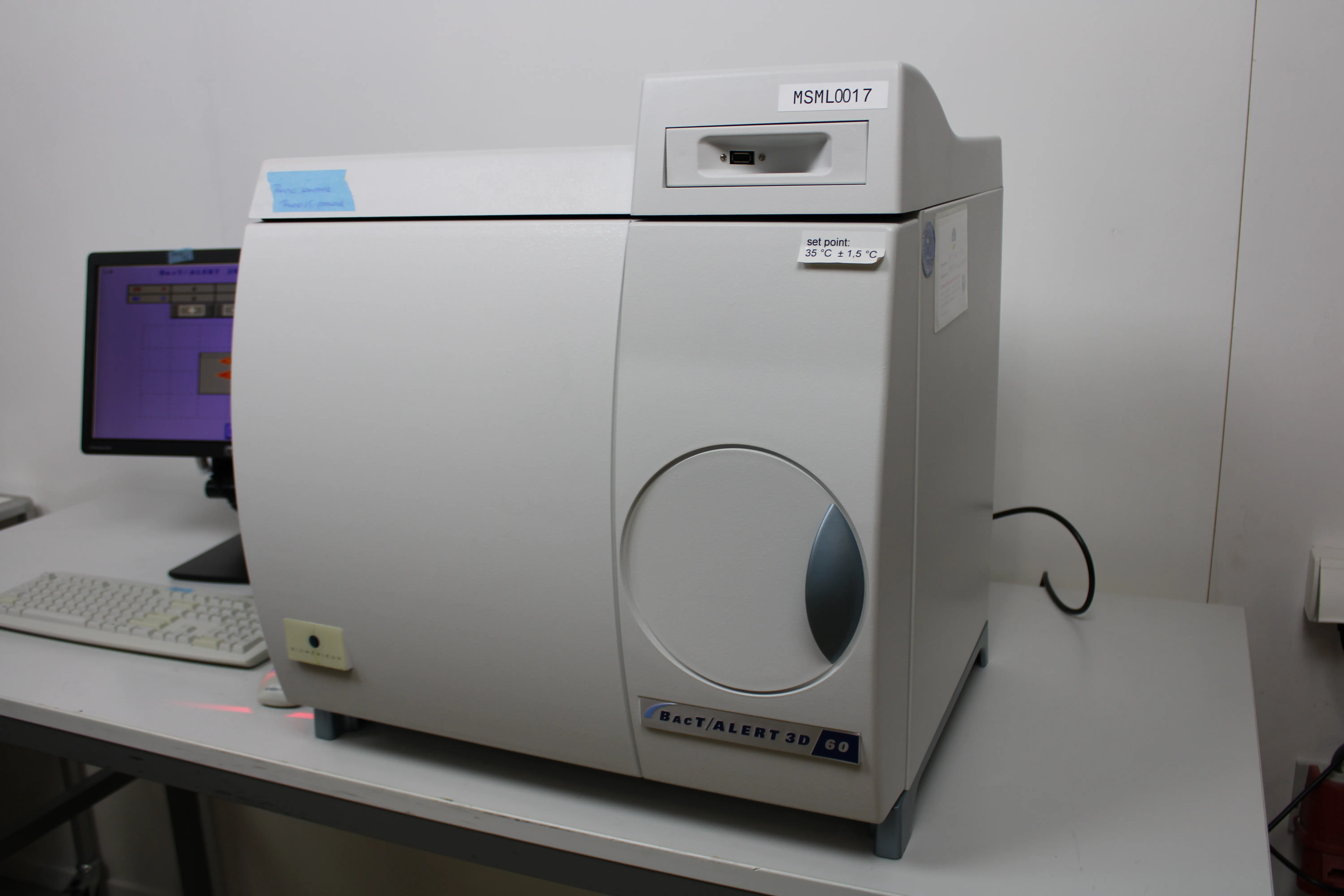 Biomerieux Bact/Alert 3D60 Automated Microbial Detection System - Used