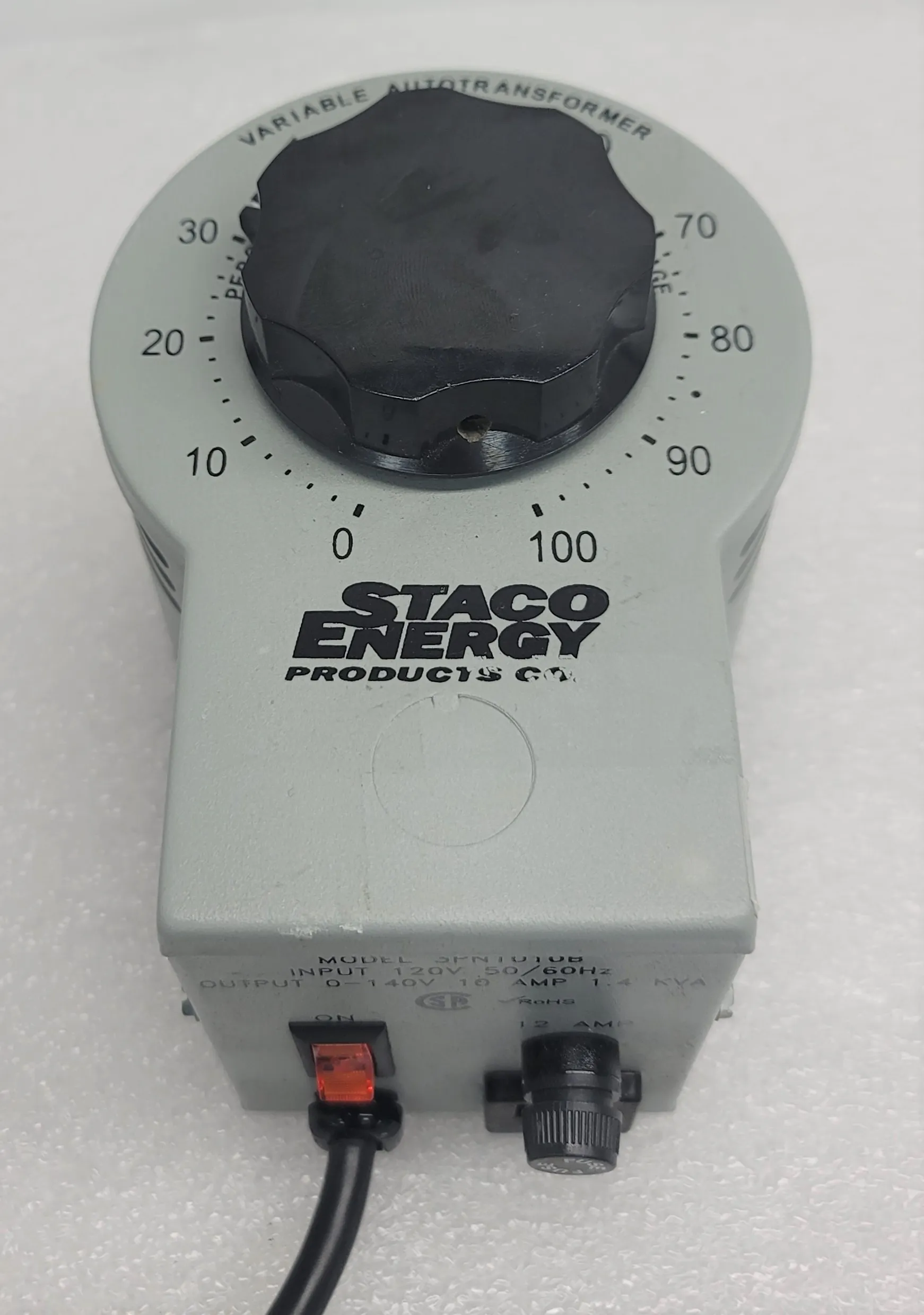 Staco Energy 3PN1010B Variable Transformer