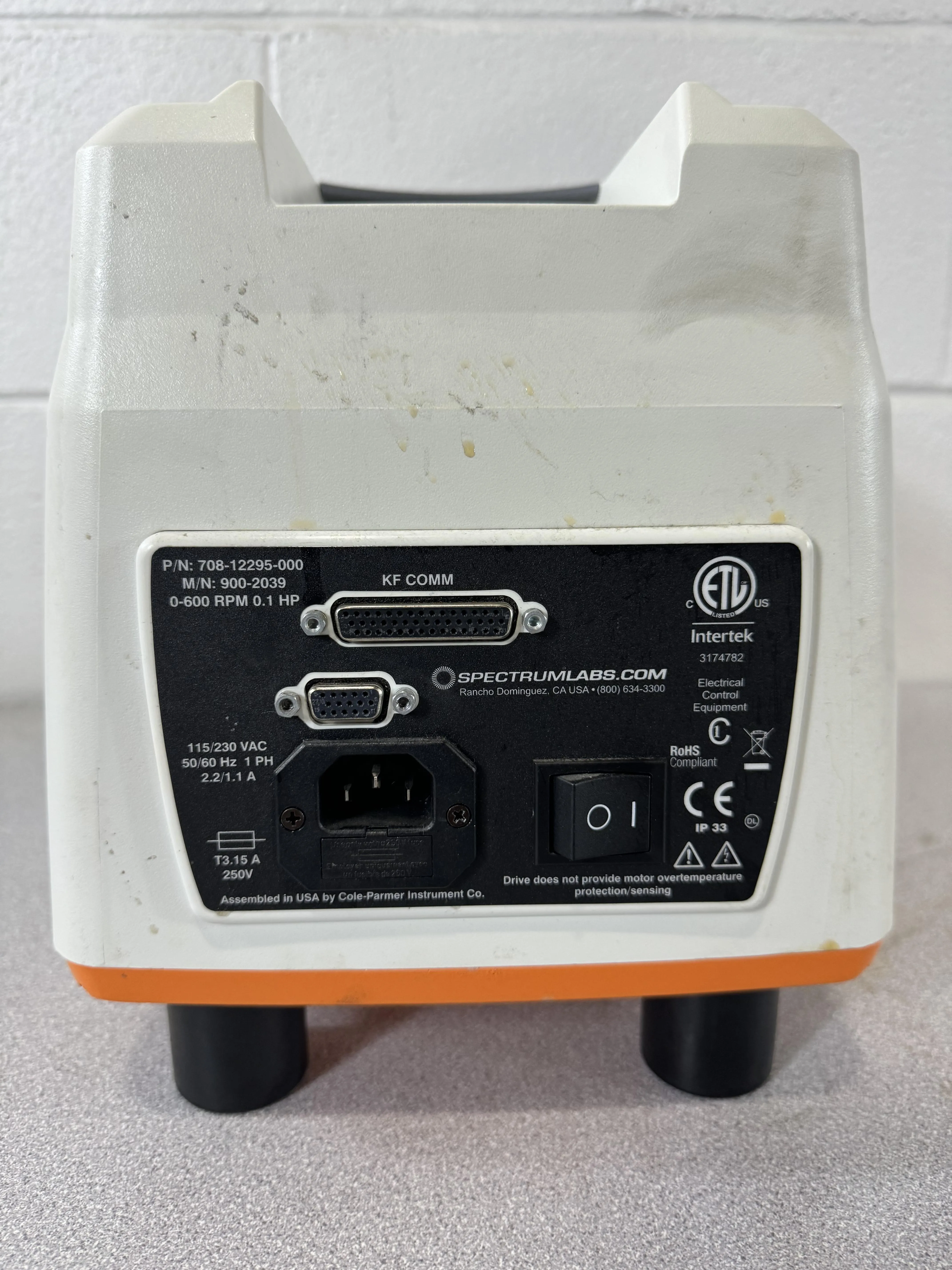 KrosFlo Tff System pump - Used Laboratory Pump