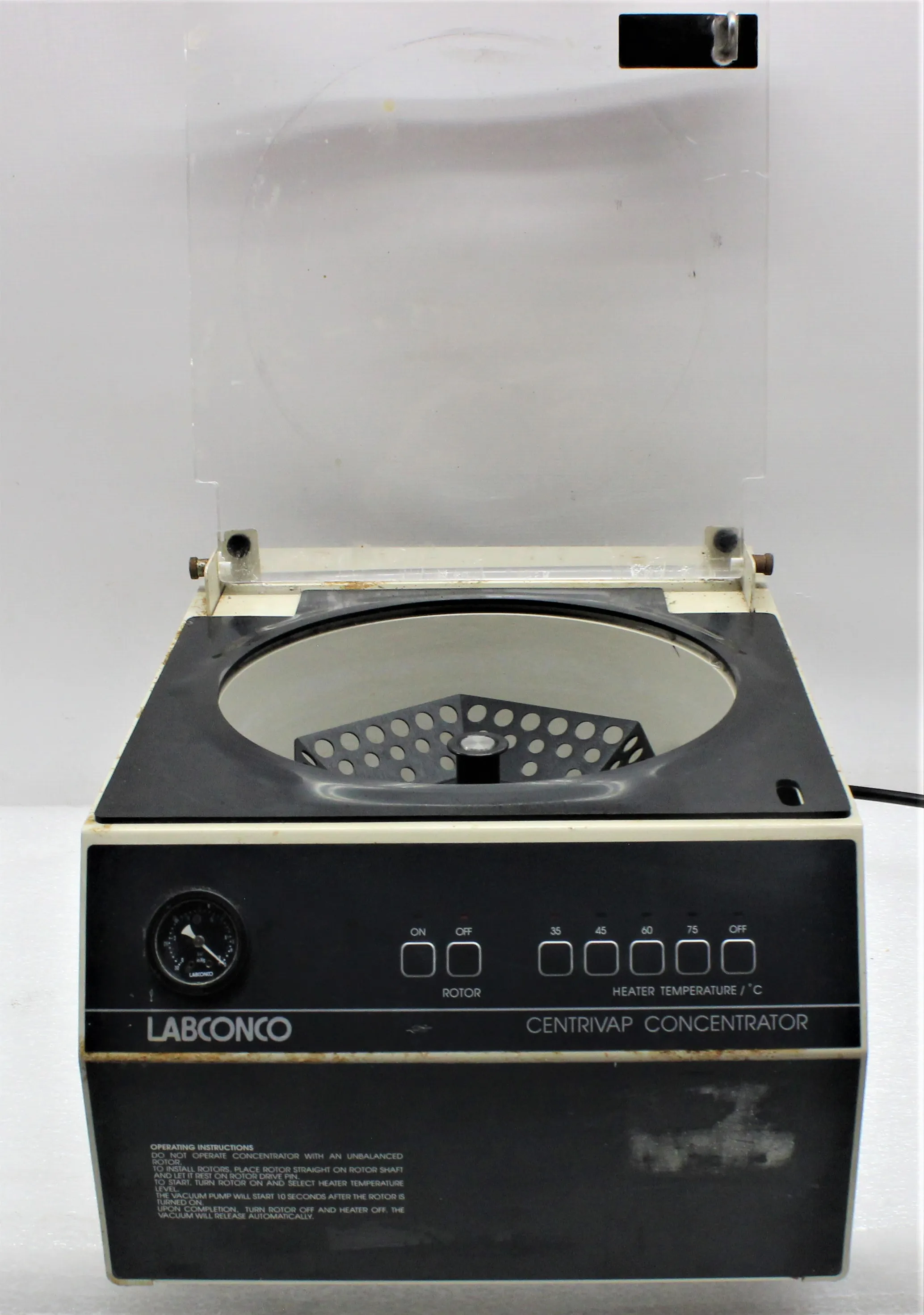 Labconco 78100-00D Centrivap Concentrator Centrifuge