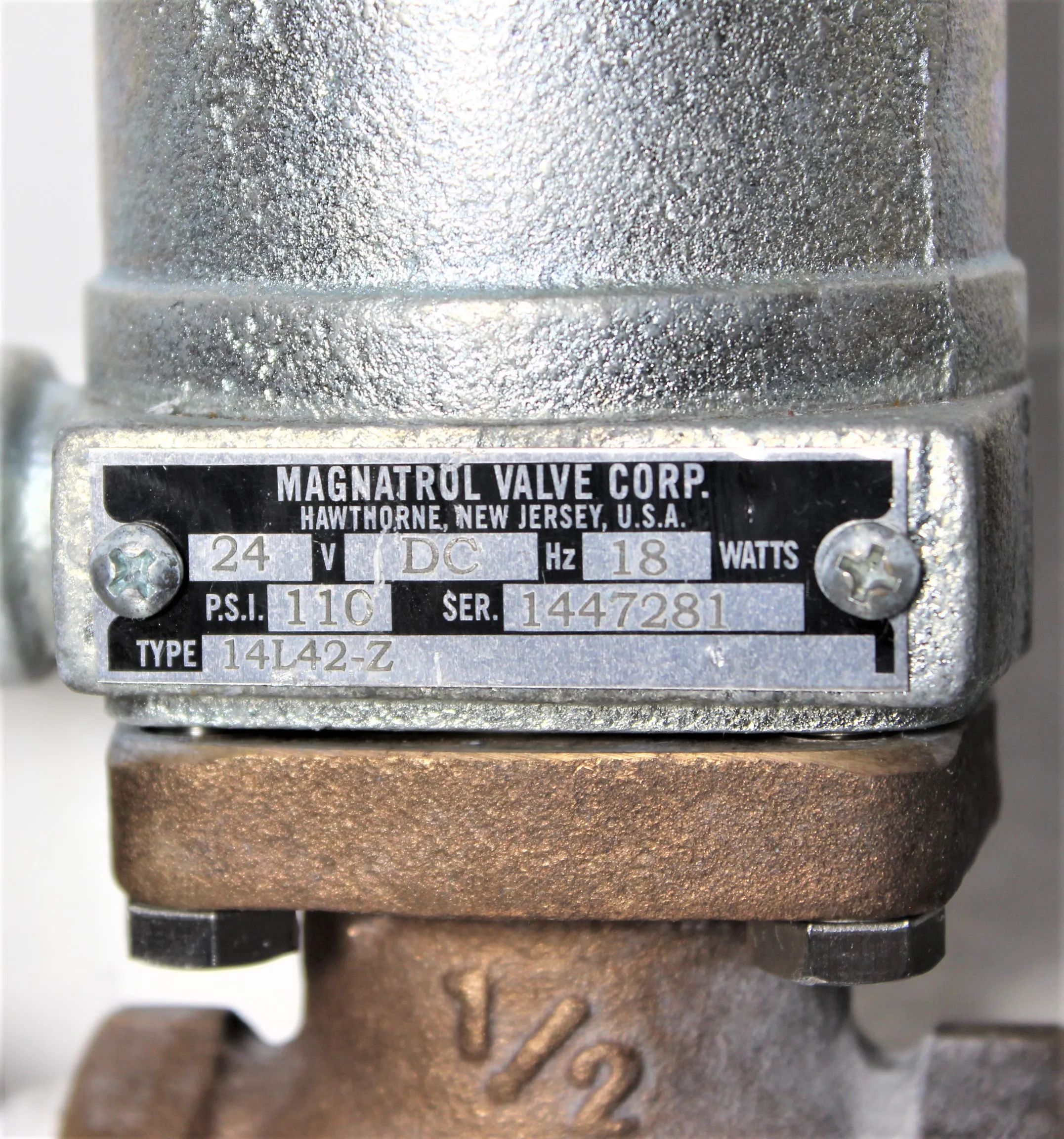 Chart Industries MVE Automatic LN2 Supply Switch 1/2 inch Valves