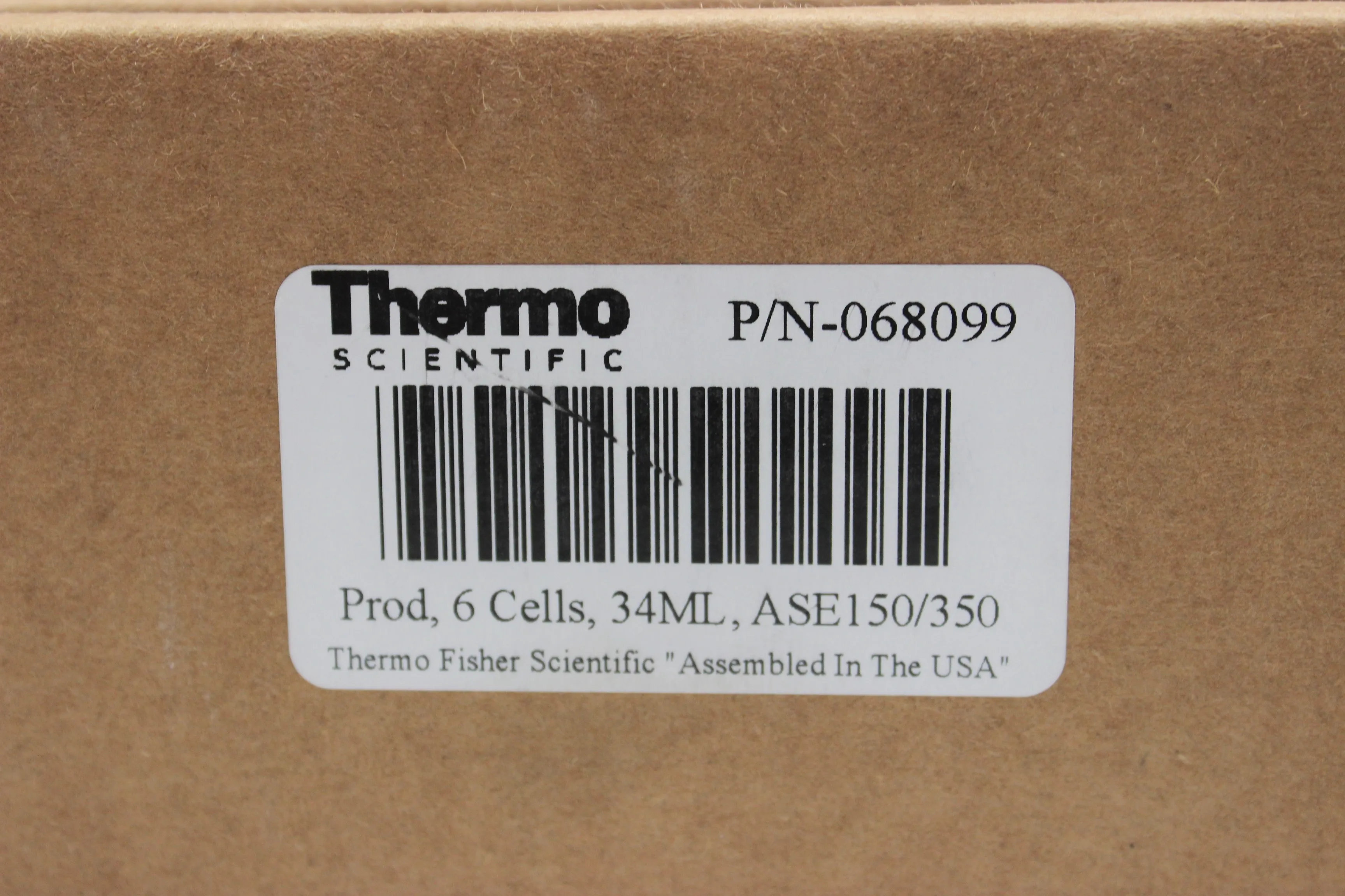 Thermo Fisher 068099 ASE Accelerated Solvent Extractors 34 mL Stainless Steel Extraction Cell Kit