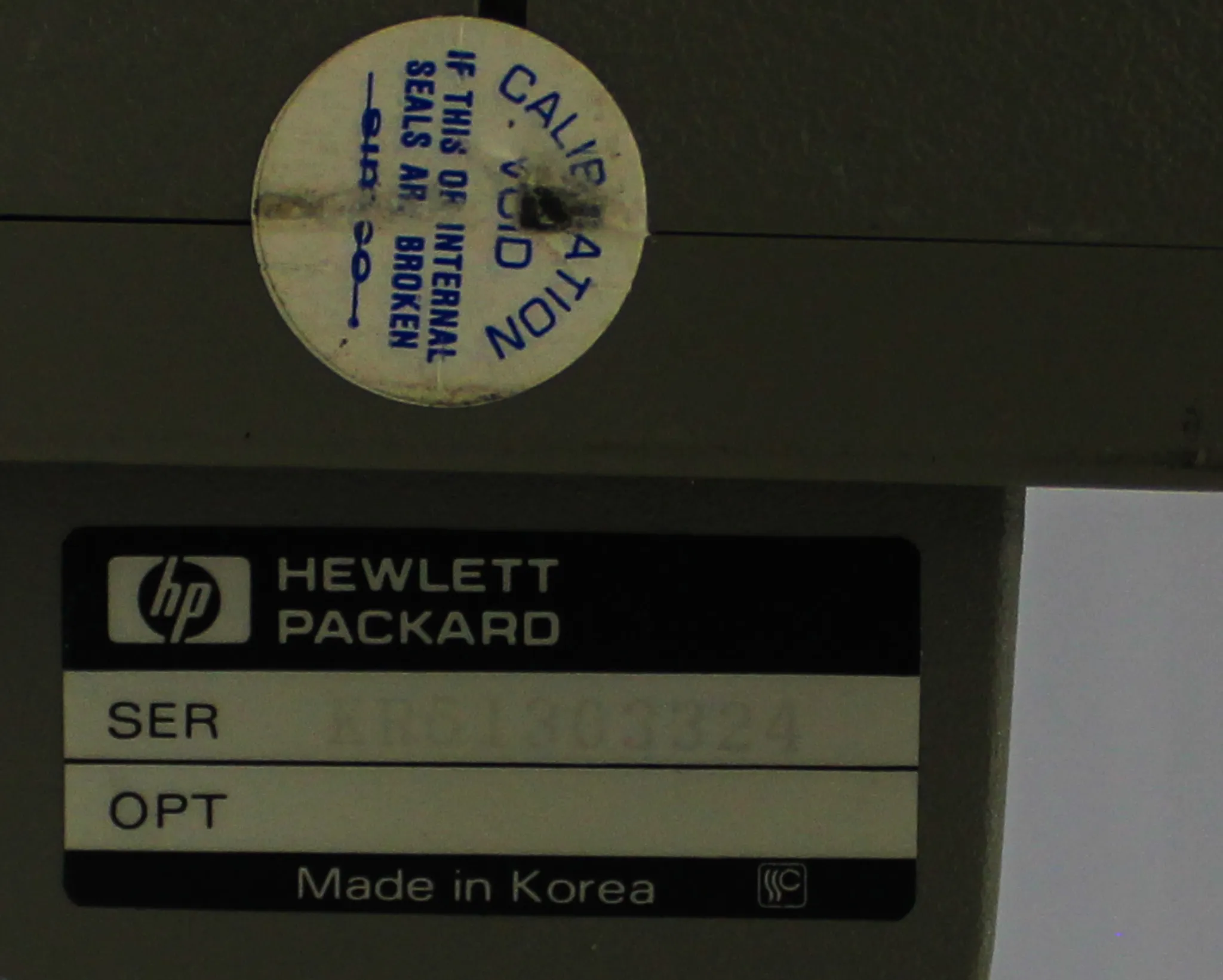 hp Hewlett Packard DC Power Supply Model: E3612A