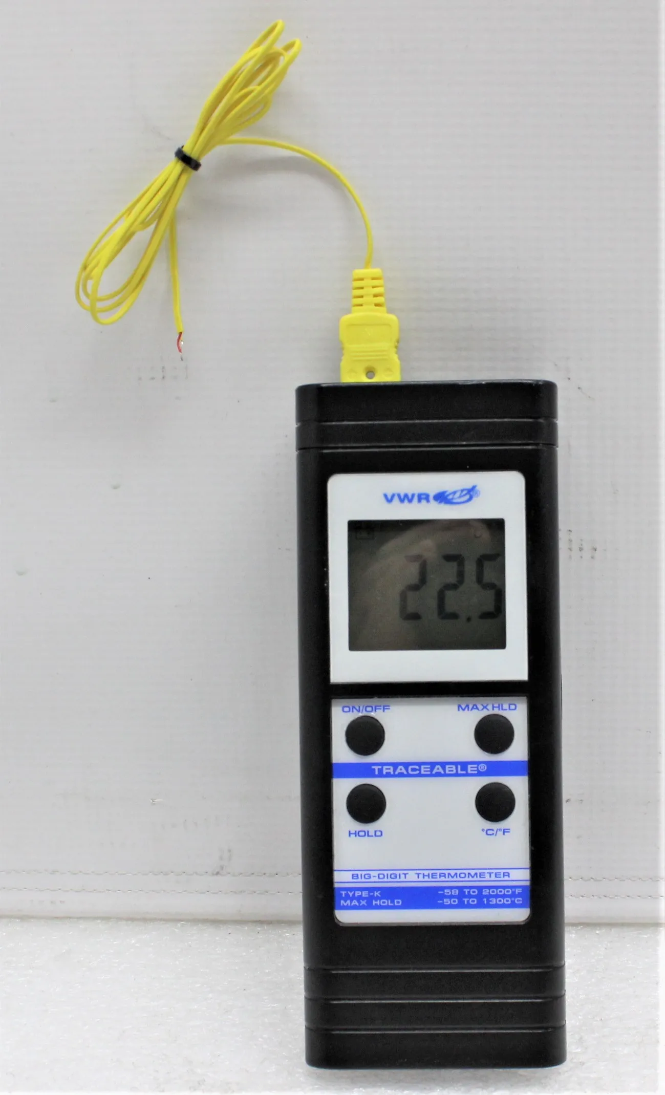 VWR Big-Digit Thermometer Type K