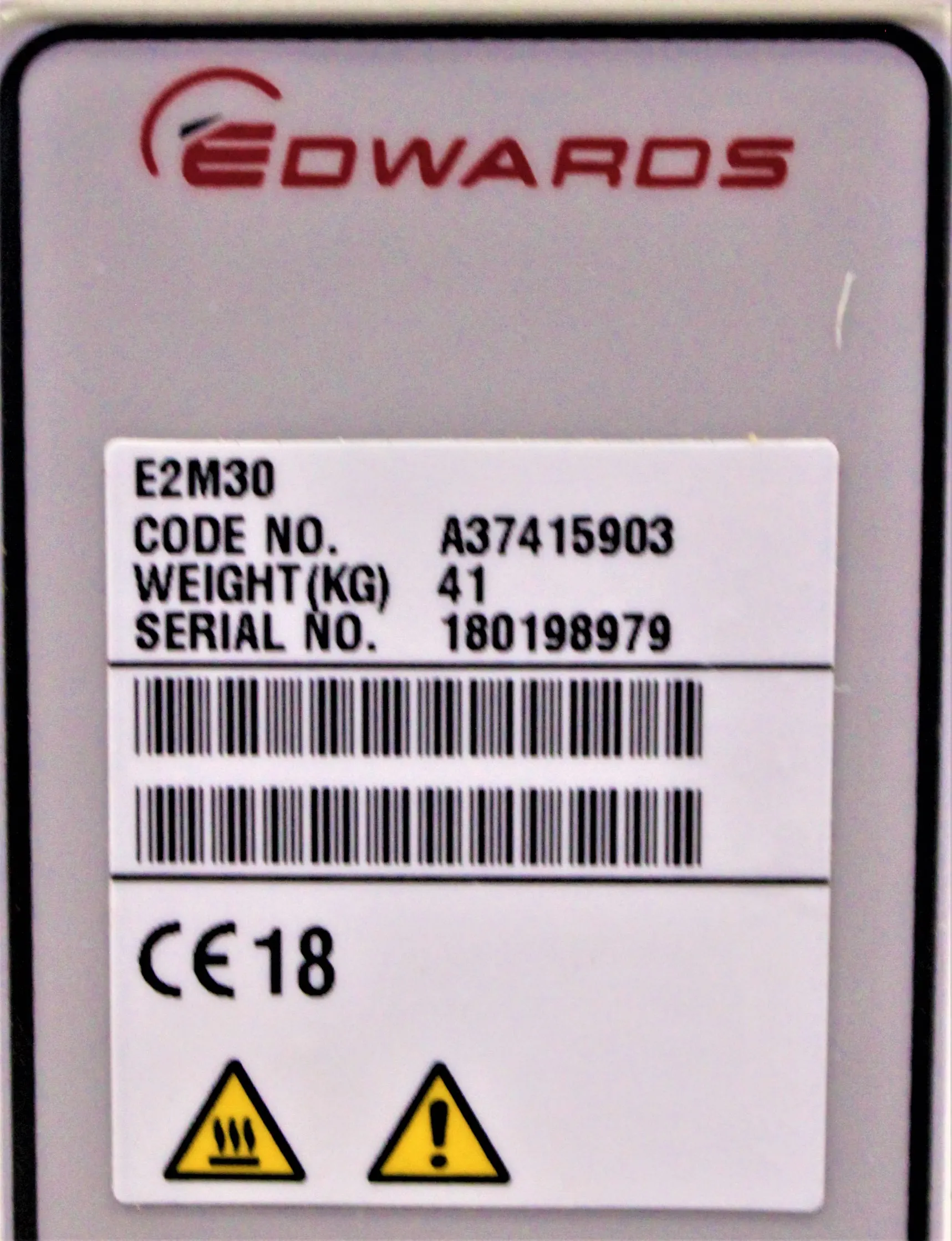 Edwards E2M30 Rotary Vane Vacuum Pump