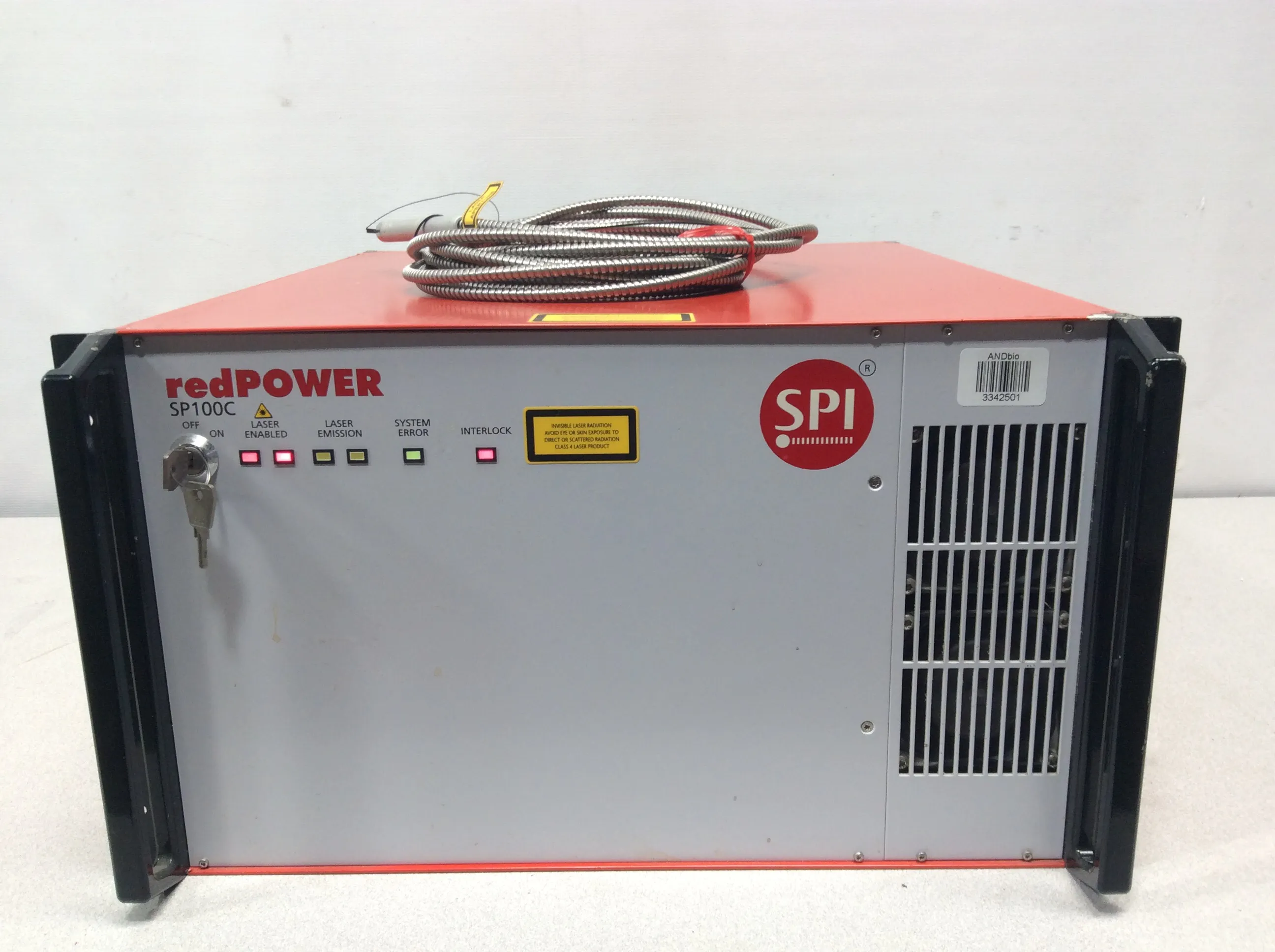 Used SPI Redpower SP100C 100W Fiber Laser - Class 2