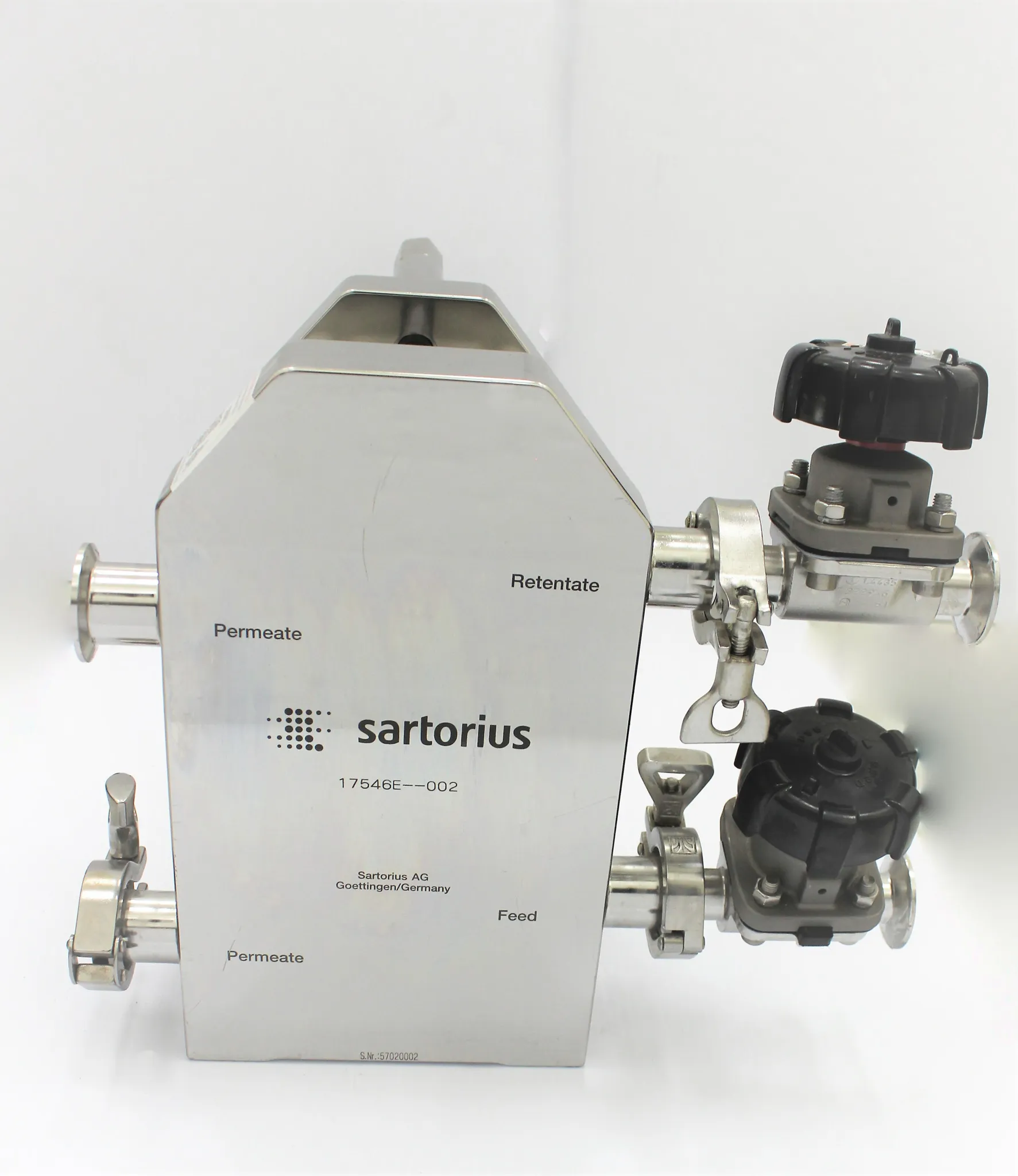 Sartorius TFF Stainless Steel Holder 106A Post-Viral Final bulk UF/DF