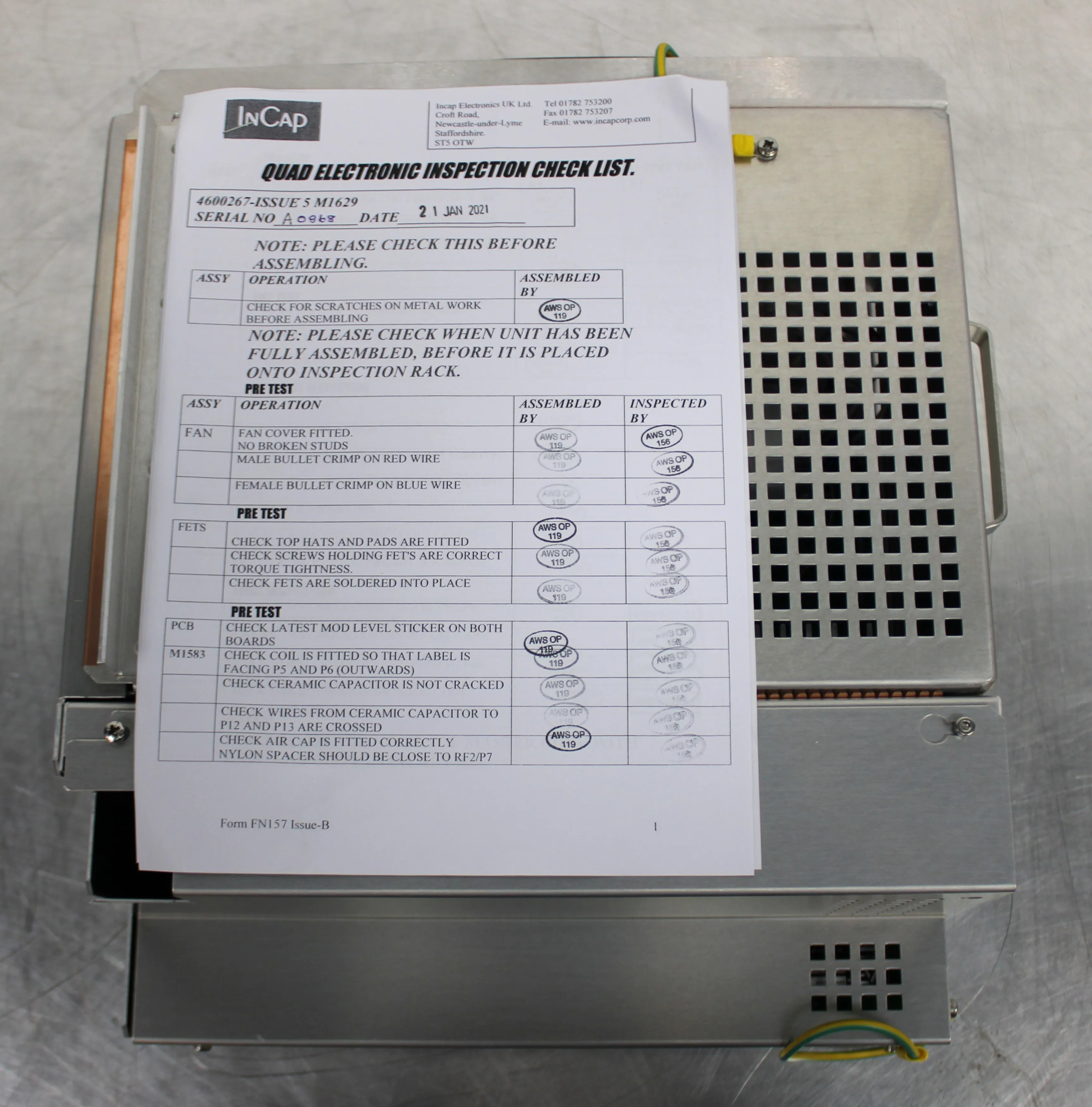 Thermo Fisher Quad Electronic XS PN 4600267-05 HPLC / FPLC / GC / CE Accessory New other (see details)