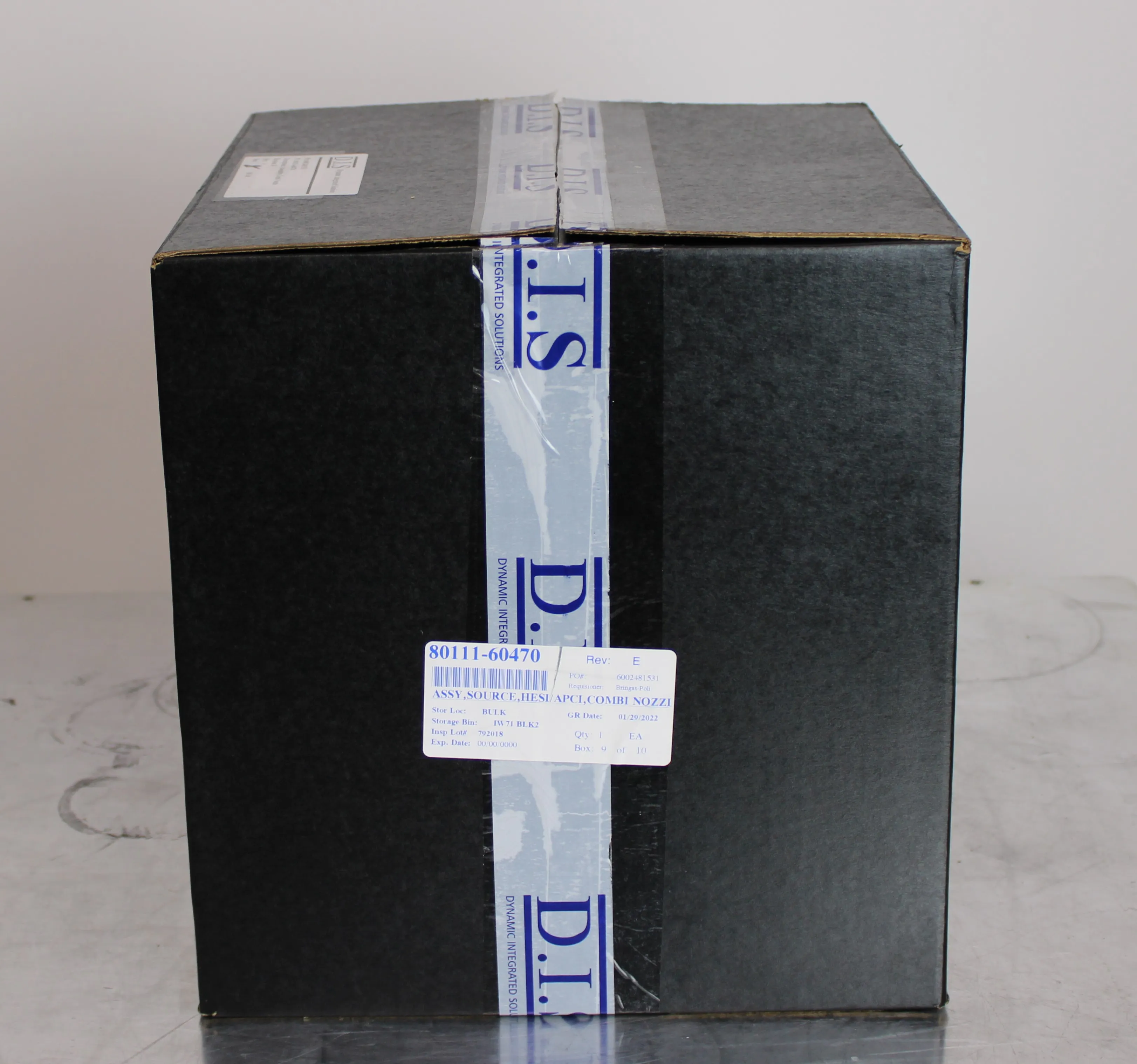 D.I.S. Dynamic Integrated Solutions 80111-60470 Mass Spectrometry Housing