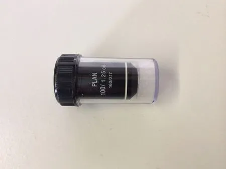 Fisher Scientific PMCP-OP100 Microscope Objective Lens PLAN 100/ 1.25 oil 160/0.17