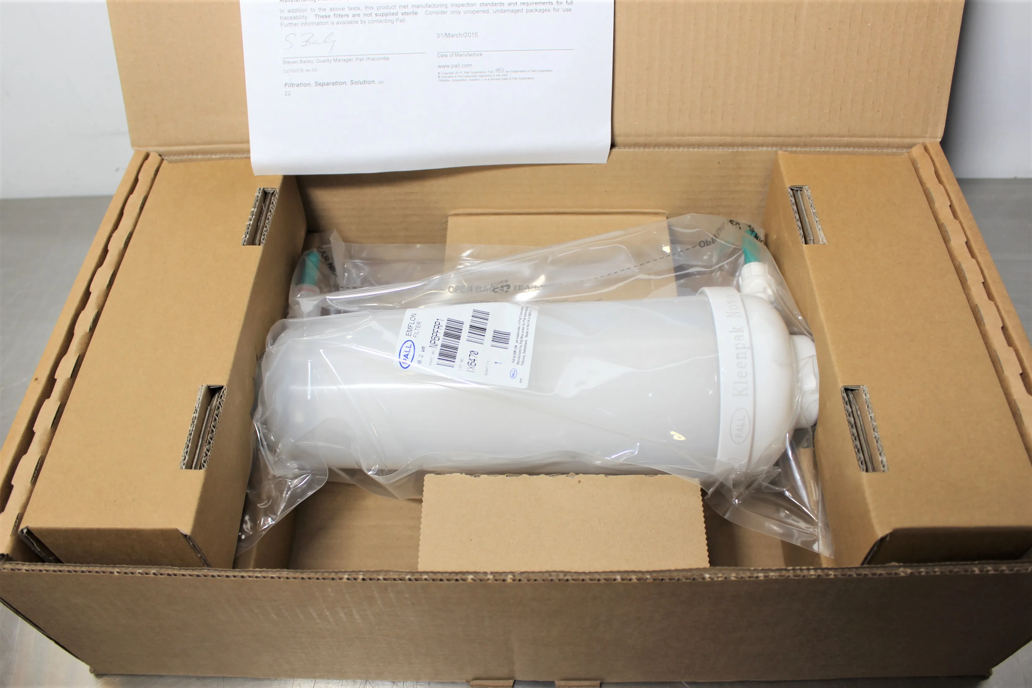 PALL Emflon Filter - 0.2um - NP6PFRP1 - New other