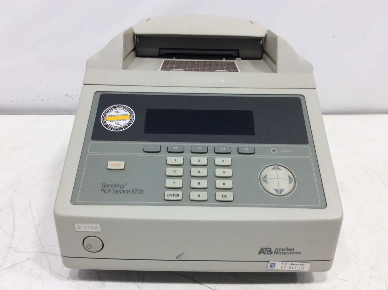 Applied Biosystems GeneAmp PCR System 9700 96 Well Block