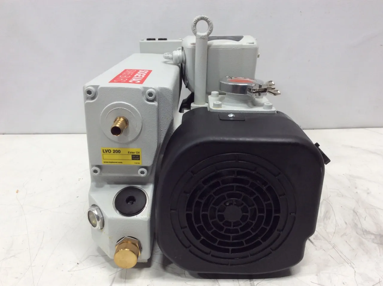 Sogevac SV65 BI FC Single Stage Oil Sealed Rotary Vane Vacuum Pump 1.1 Torr