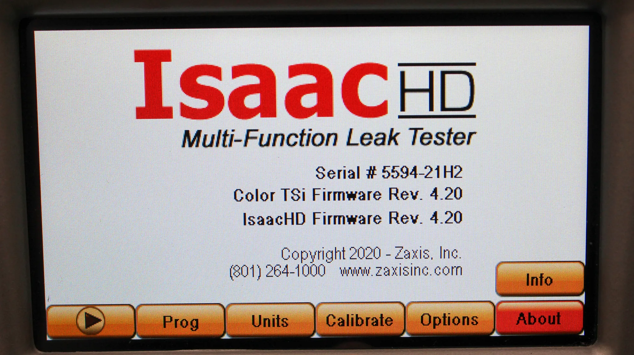 Zaxis Issac-HD-PD Multi-Function Leak Tester