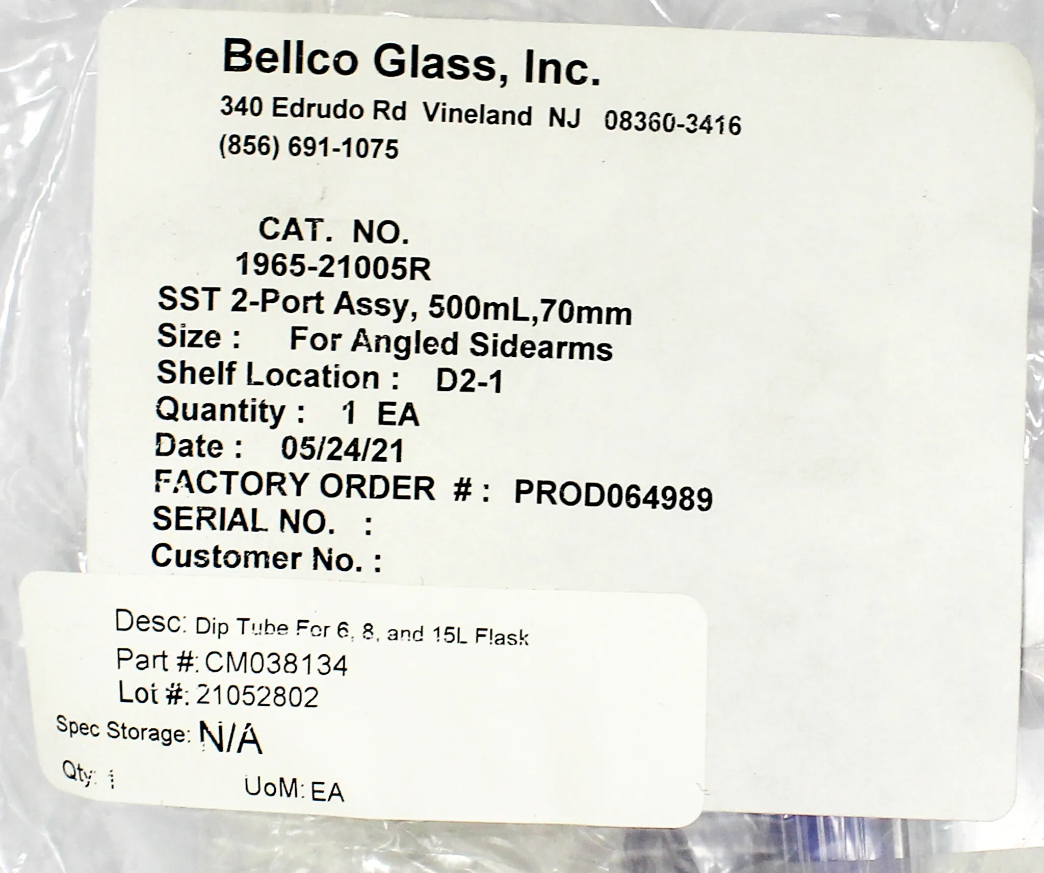 BELLCO Glass Digital Display High Torque Overhead Drive 7774-30115