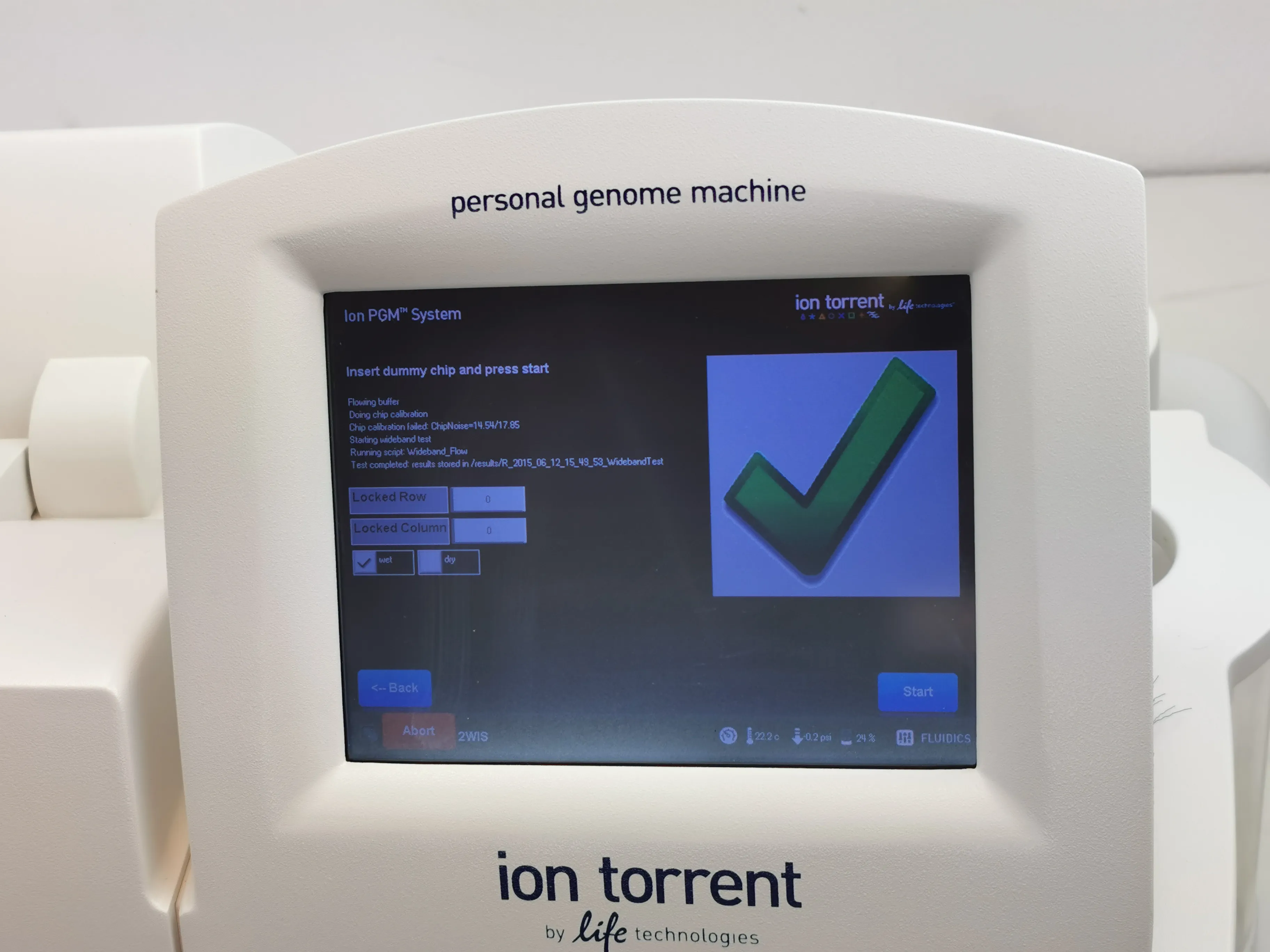 Ion Torrent 7467 Personal Genome PGM System