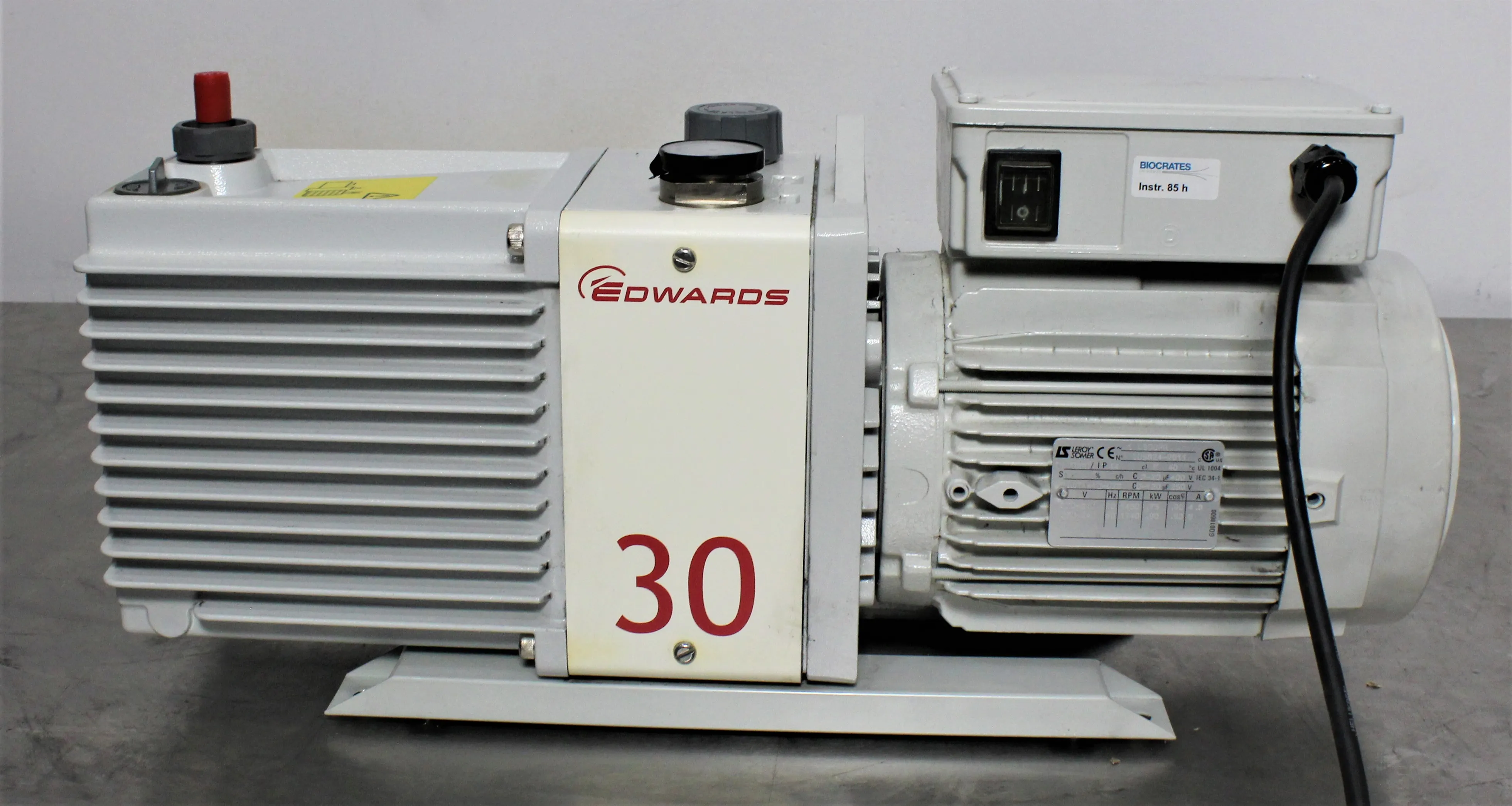 Edwards A374-15-903 Dual Stage Rotary Vane Vacuum Pump