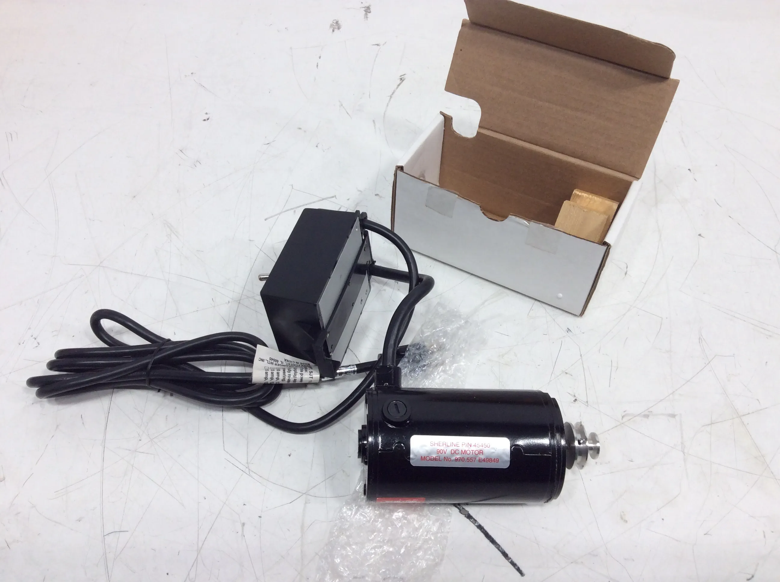 Sherline Motor 90 V and Speed Control Unit