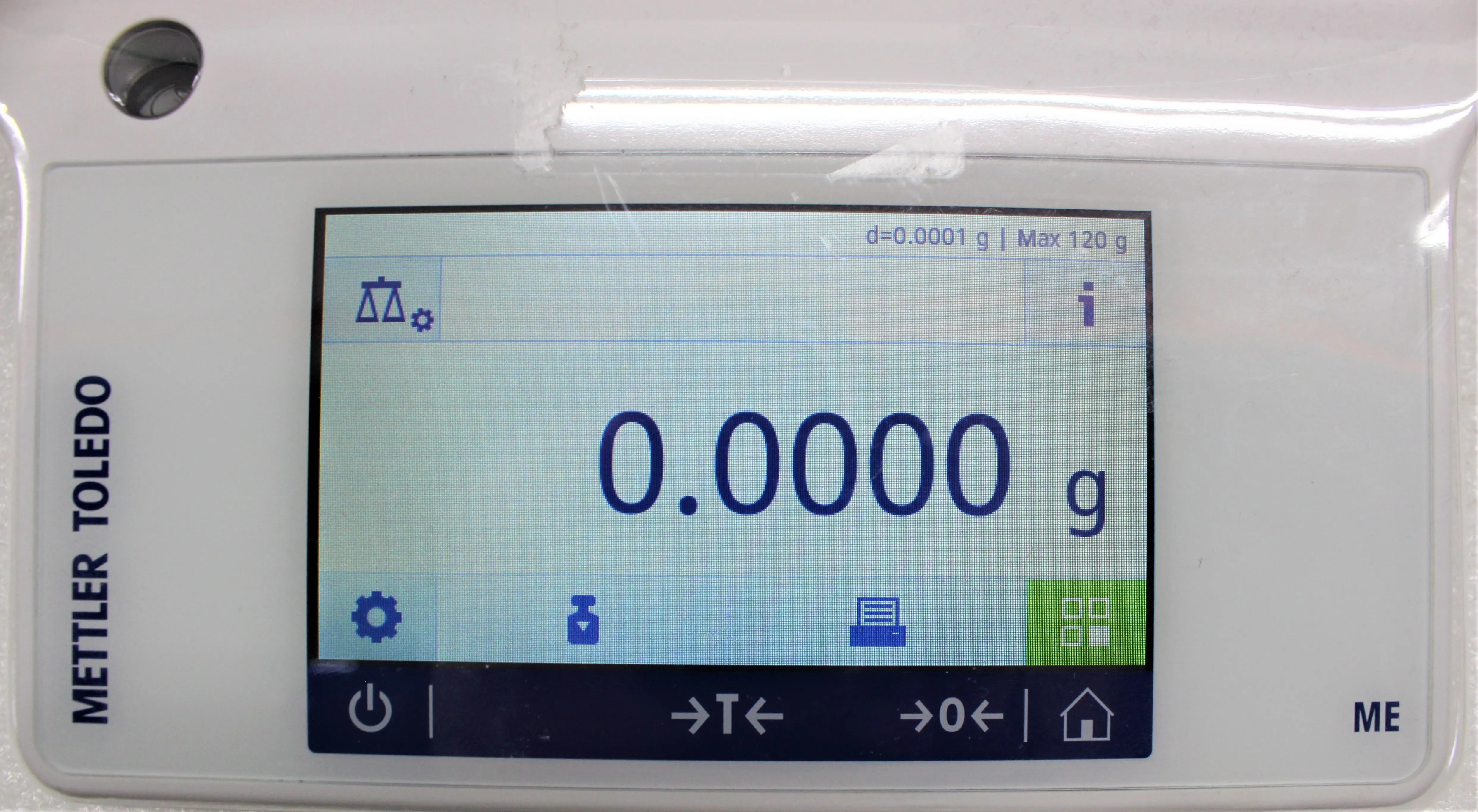 Mettler-Toledo ME104TE Laboratory Analytical Balance Scale 120g Capacity 0.1mg Readability