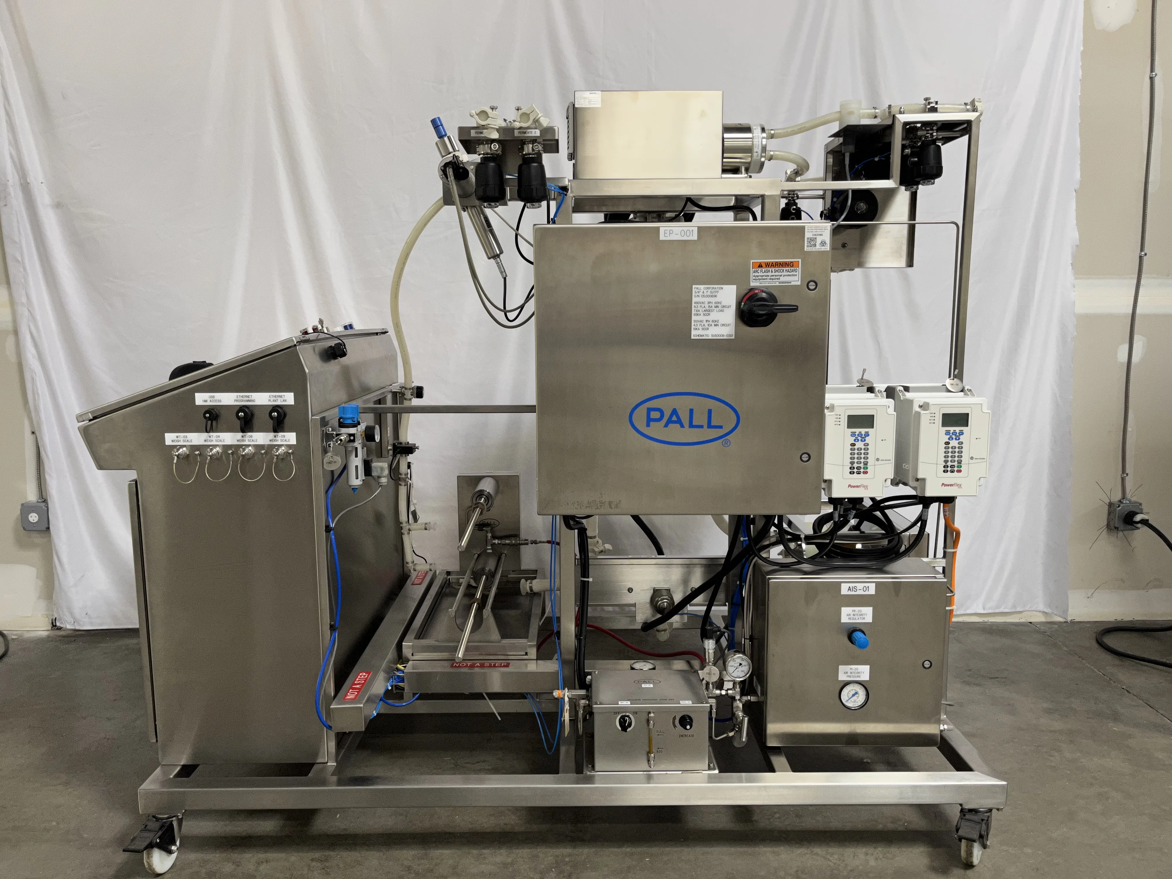 PALL Allegro Single Use TFF-Tangential Flow Filtration System-Fully Automated