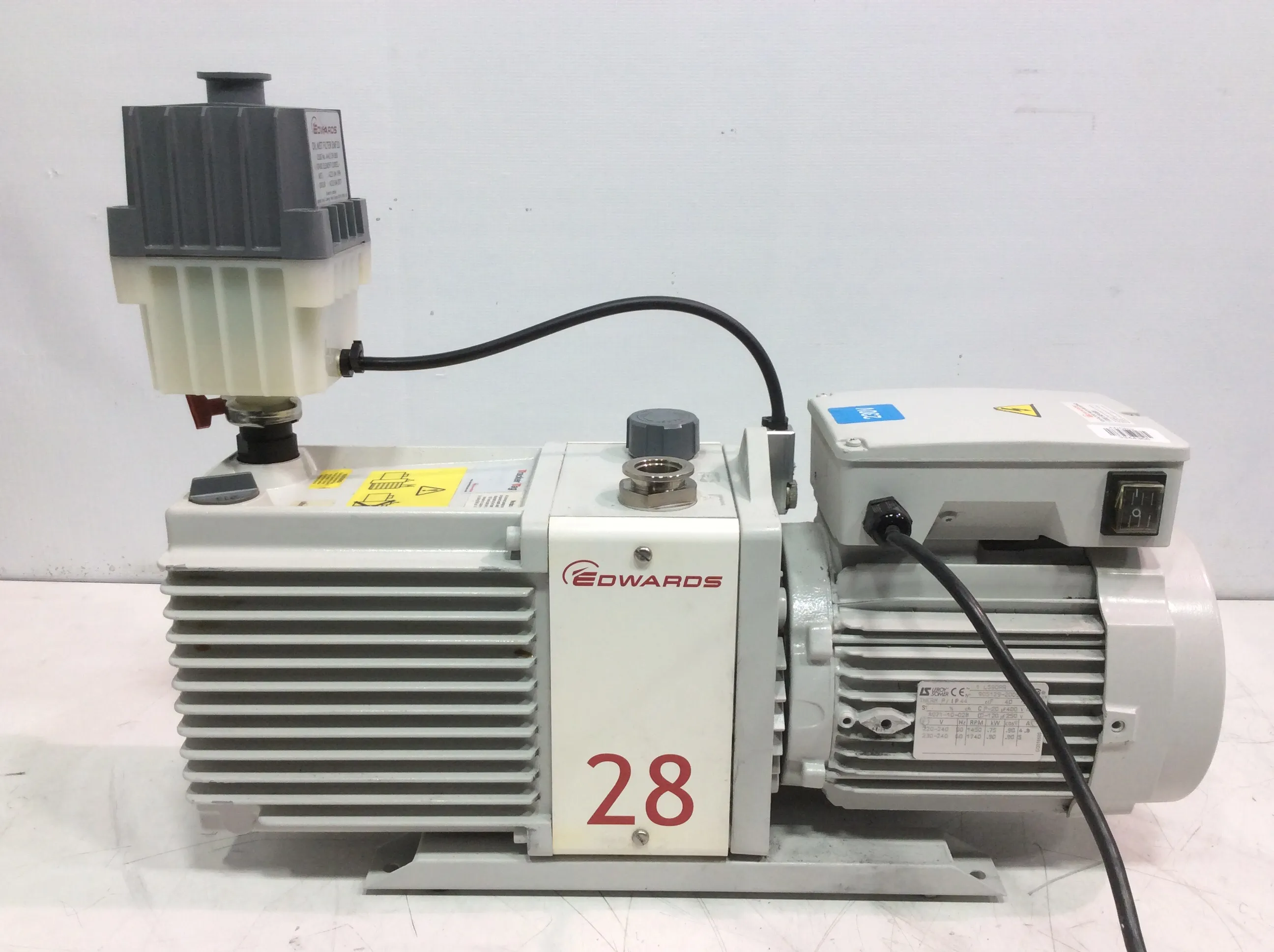 Edwards E2M28 Rotary Vane Dual Stage Vacuum Pump - 230V