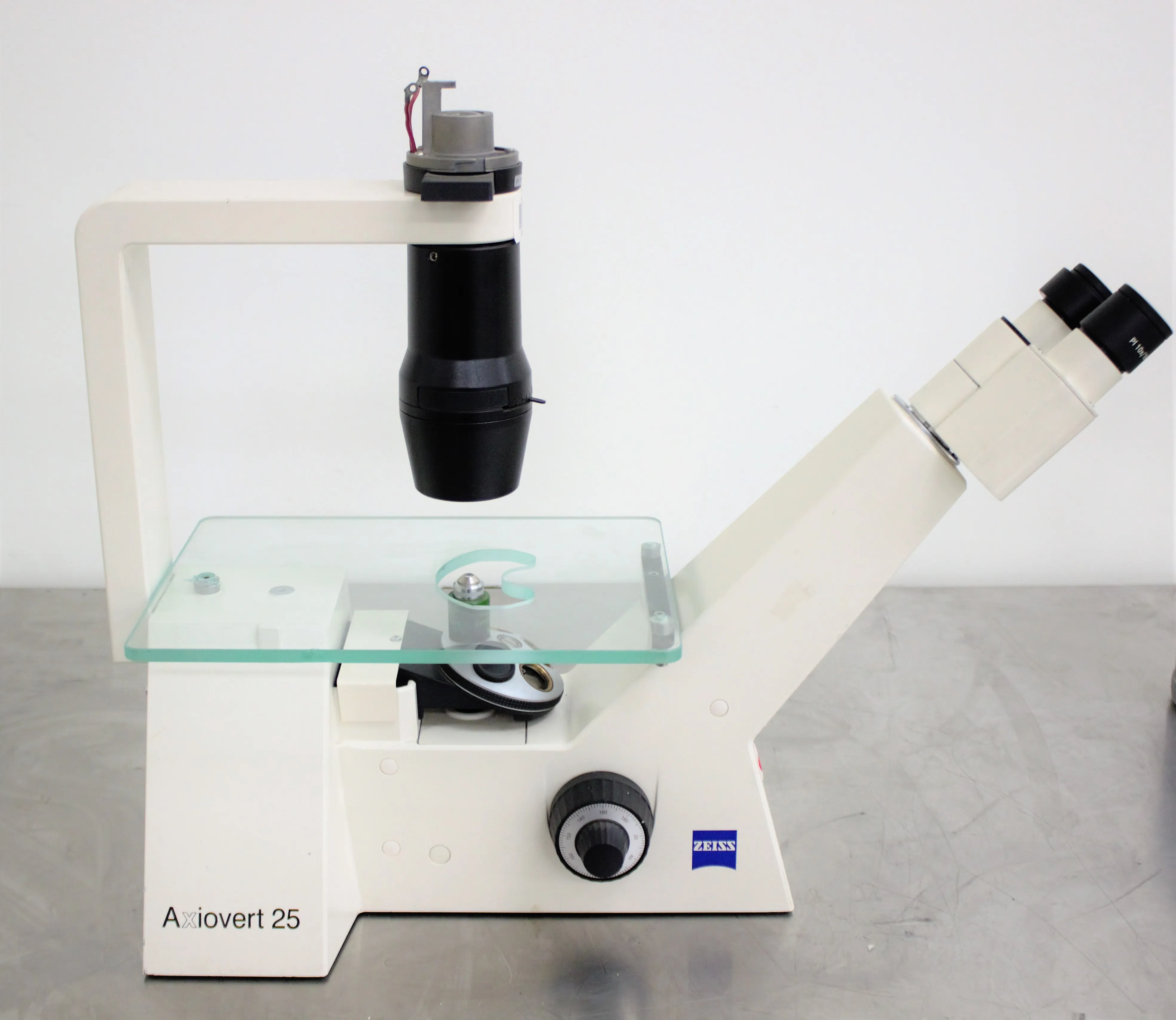 Zeiss Axiovert 25 CFL Inverted Fluorescence Microscope