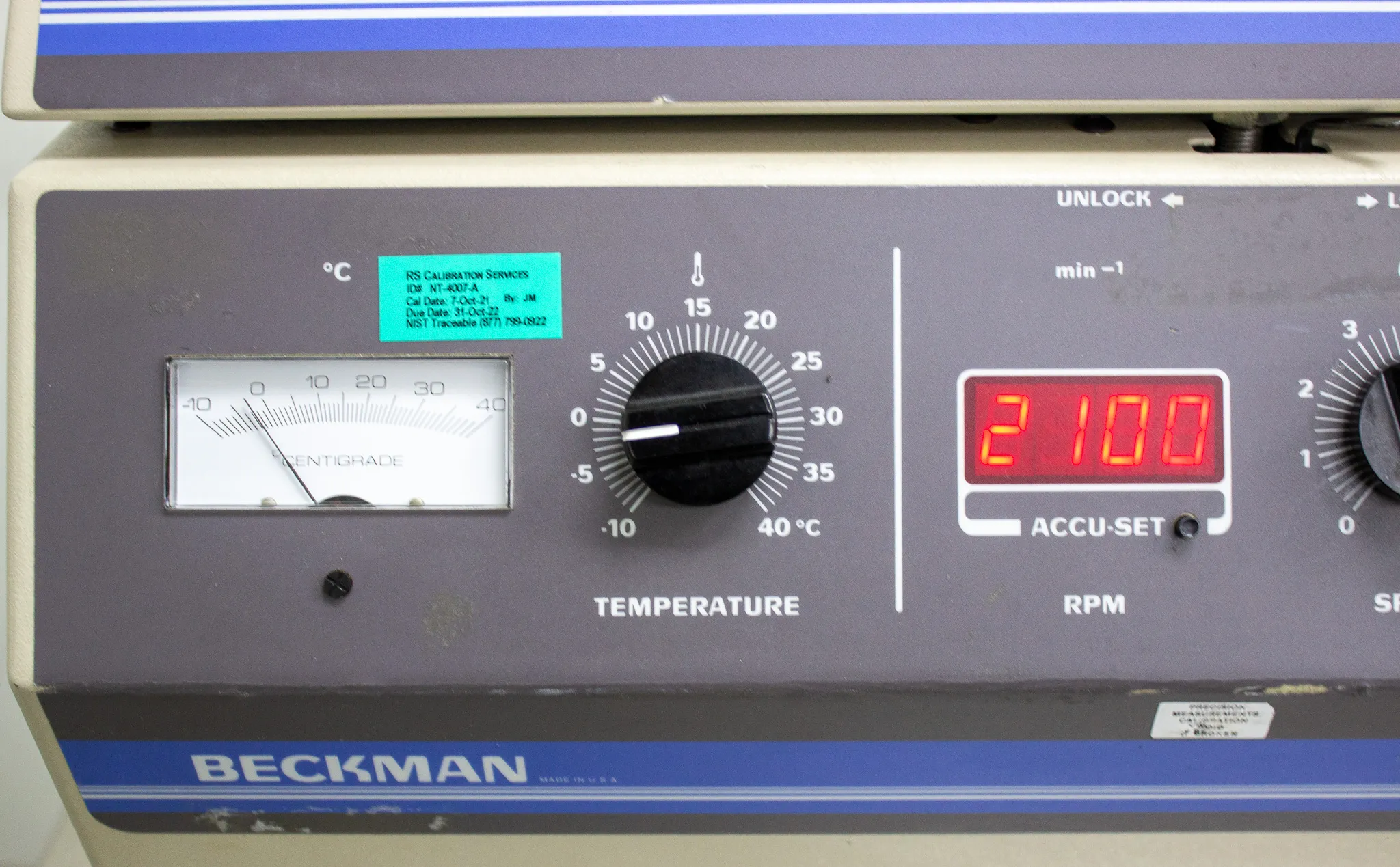 Beckman GS-6R Refrigerated Benchtop Centrifuge 362114